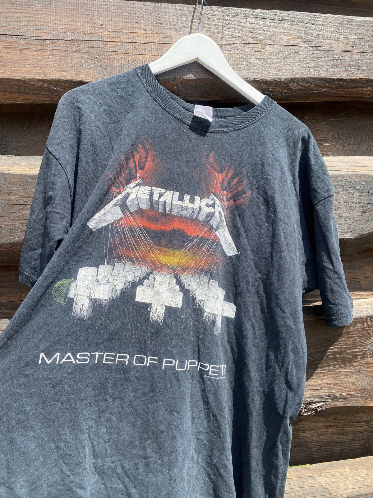 Band Tees × Metallica × Vintage 1994 Metallica Master of Puppets tour tee t-shirt vintage Size US XL / EU 56 / 4 - 3 Thumbnail
