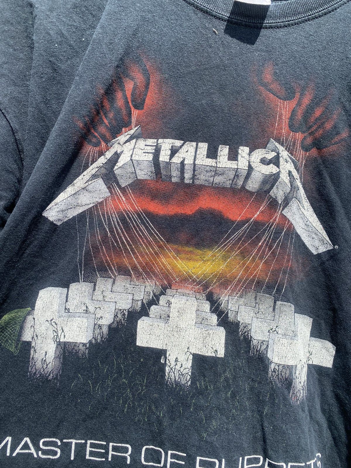Band Tees × Metallica × Vintage 1994 Metallica Master of Puppets tour tee t-shirt vintage Size US XL / EU 56 / 4 - 4 Thumbnail