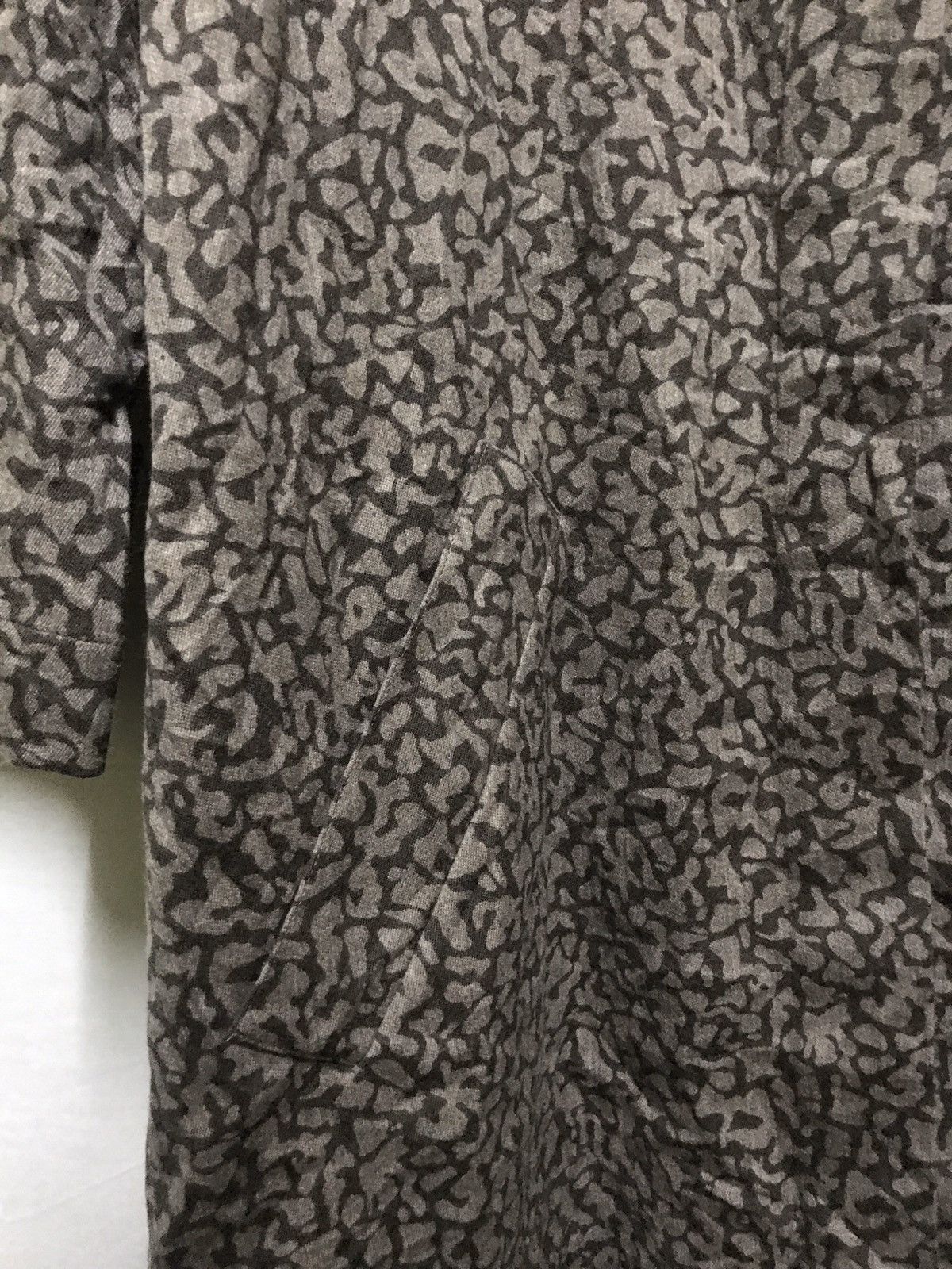Krizia Uomo Krizia Italy Overcoat Long Coat Full Print Leopard Size L / US 10 / IT 46 - 3 Thumbnail