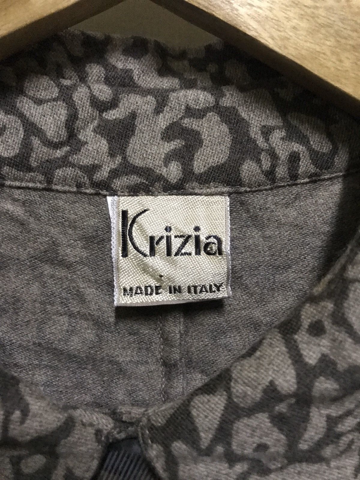 Krizia Uomo Krizia Italy Overcoat Long Coat Full Print Leopard Size L / US 10 / IT 46 - 5 Thumbnail
