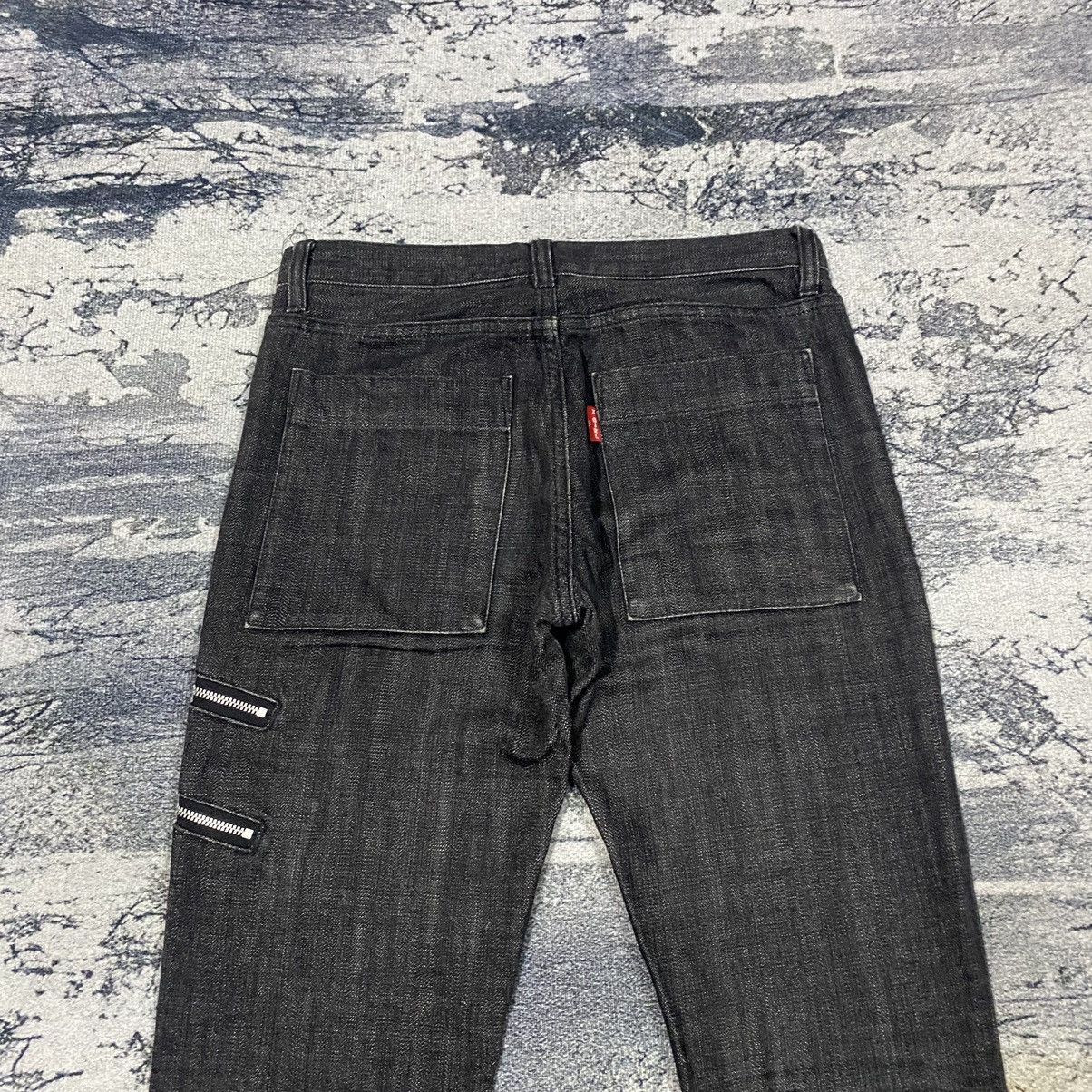 Girl Skateboards × If Six Was Nine × Japanese Brand Vintage Japanese Xgirl Zipper Baker Denim Jeans Size 29" - 10 Thumbnail