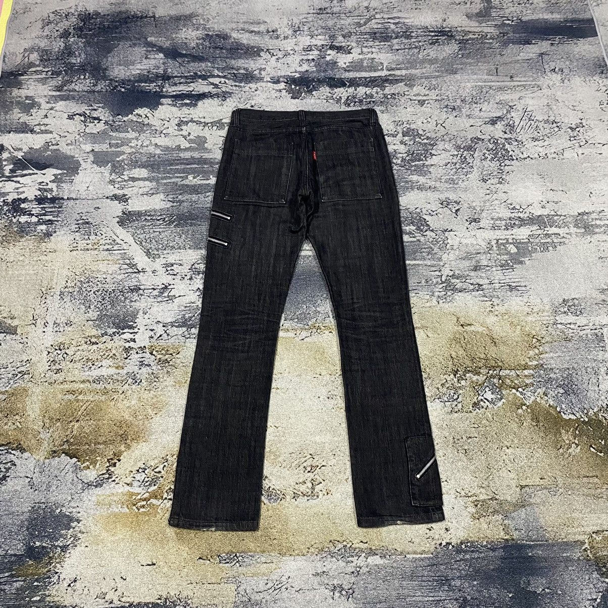 Girl Skateboards × If Six Was Nine × Japanese Brand Vintage Japanese Xgirl Zipper Baker Denim Jeans Size 29" - 9 Thumbnail