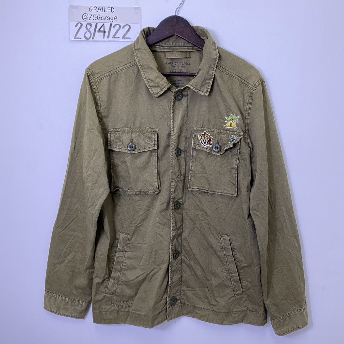 American Eagle Outfitters × Vintage Vintage Backhit Patchwork Button Up Size US L / EU 52-54 / 3 - 1 Thumbnail