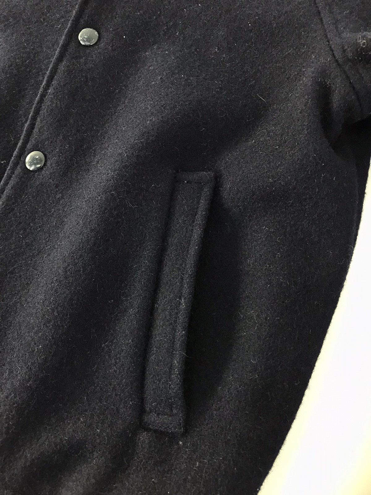 Van × Vintage Vintage Van Boys Varsity Jacket Snap Button Style Size US S / EU 44-46 / 1 - 4 Thumbnail
