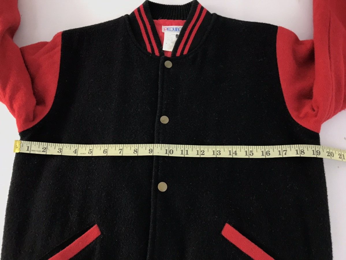 Japanese Brand Vtg Varsity Jacket Wool Picoliino Club 98 Snap Button Size US M / EU 48-50 / 2 - 12 Thumbnail