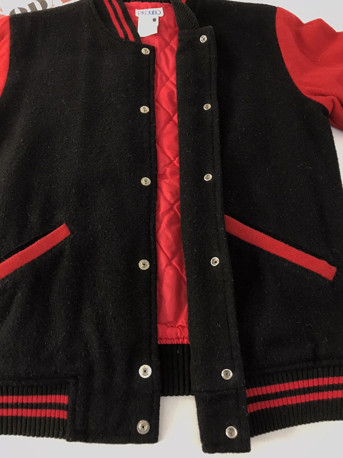Japanese Brand Vtg Varsity Jacket Wool Picoliino Club 98 Snap Button Size US M / EU 48-50 / 2 - 7 Thumbnail
