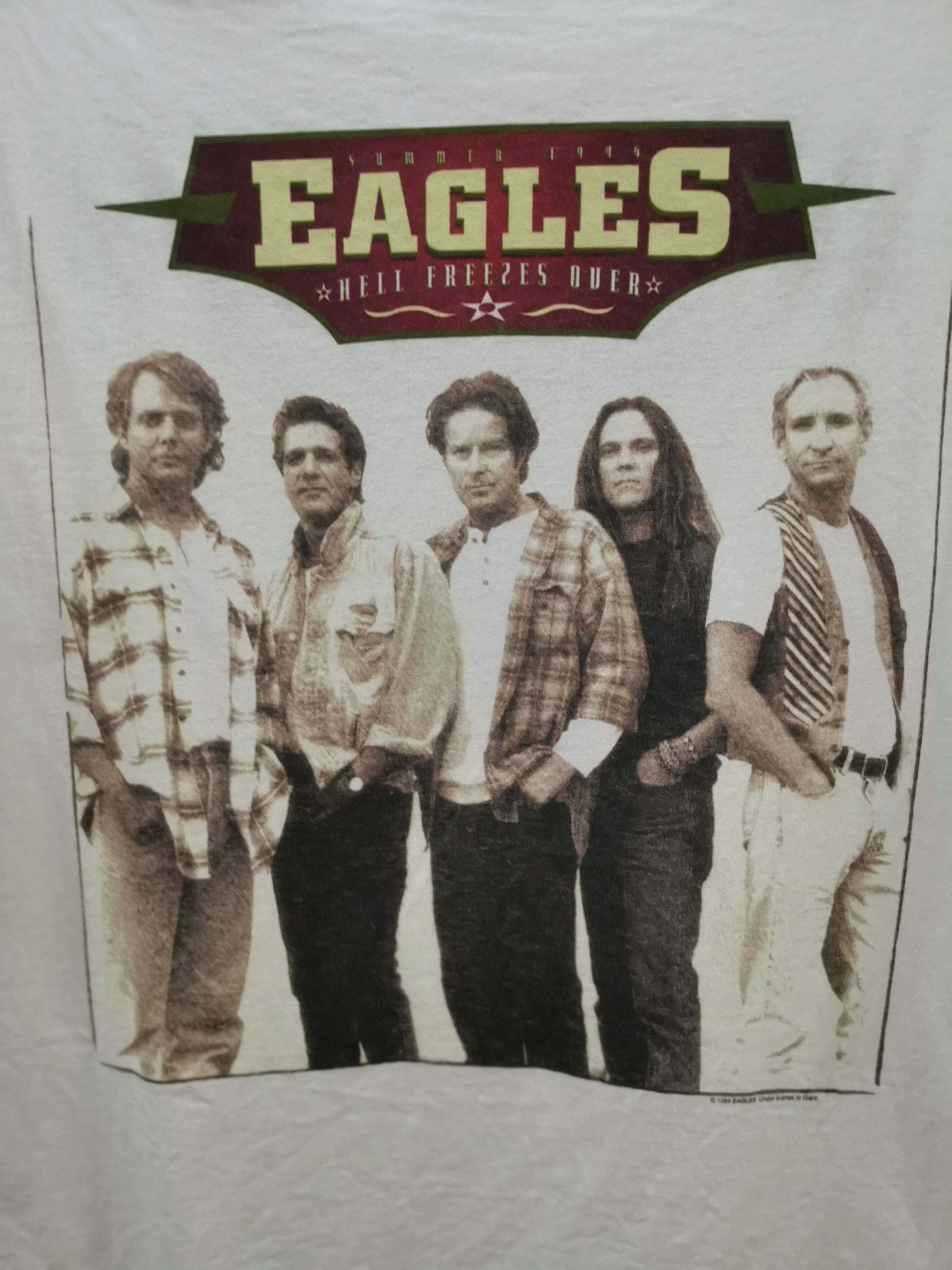 Band Tees Vintage x Band Tees x Eagles Size US M / EU 48-50 / 2 - 10 Thumbnail