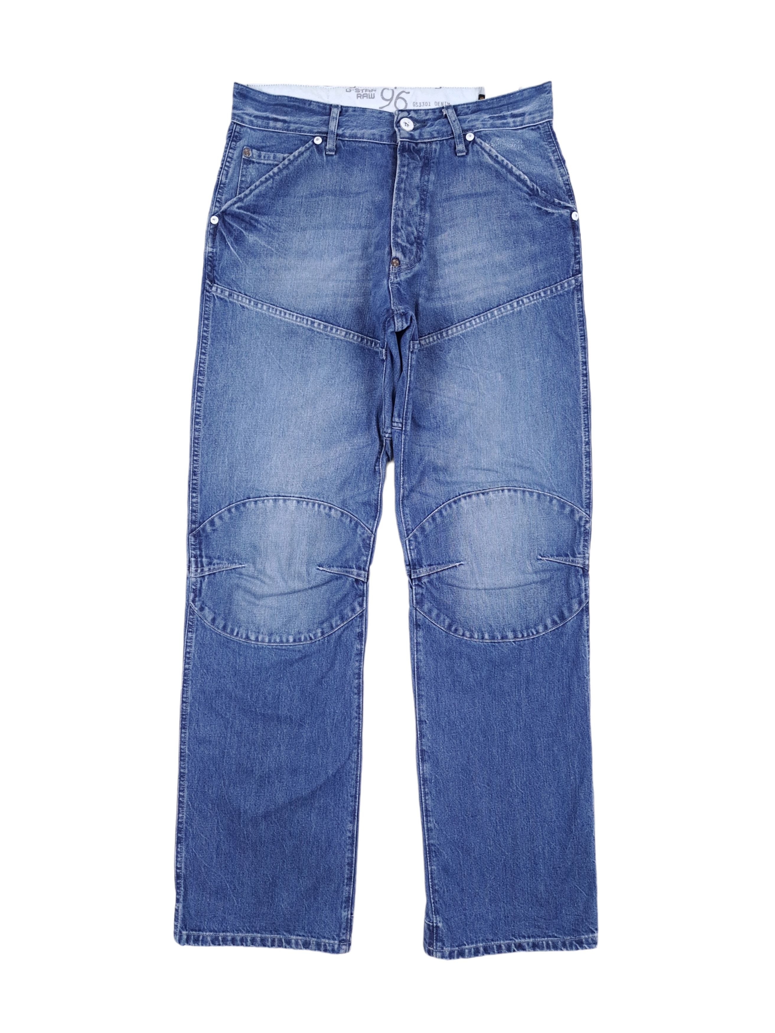 G-Star 💎 G-STAR RAW 32/34 Cargo Workwear Double Knee Blue Jeans Size US 32 / EU 48 - 1 Thumbnail