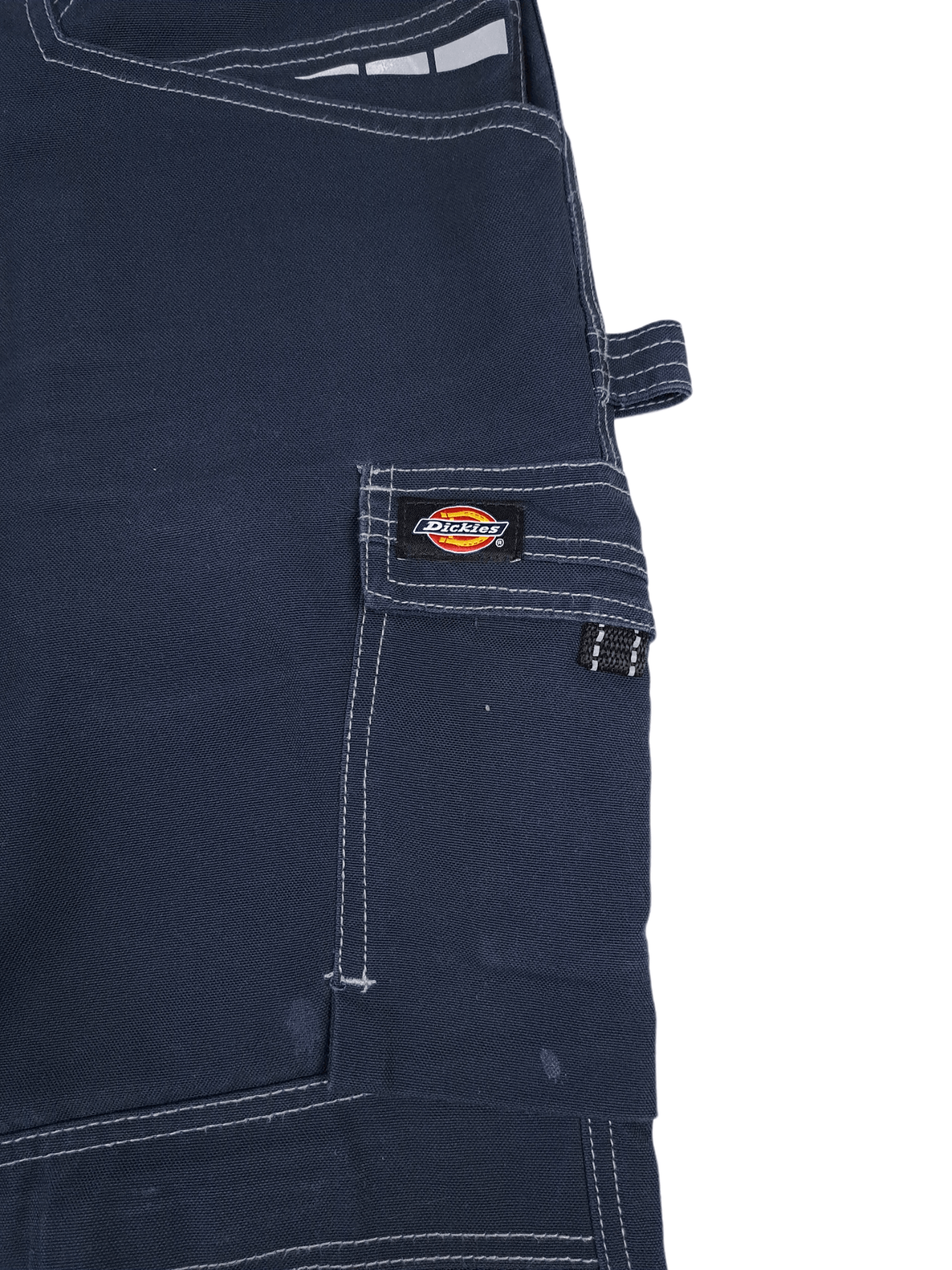 Dickies × Vintage 💎 Dickies Reflective Navy Cargo Workwear Pants Jeans Size US 36 / EU 52 - 6 Thumbnail