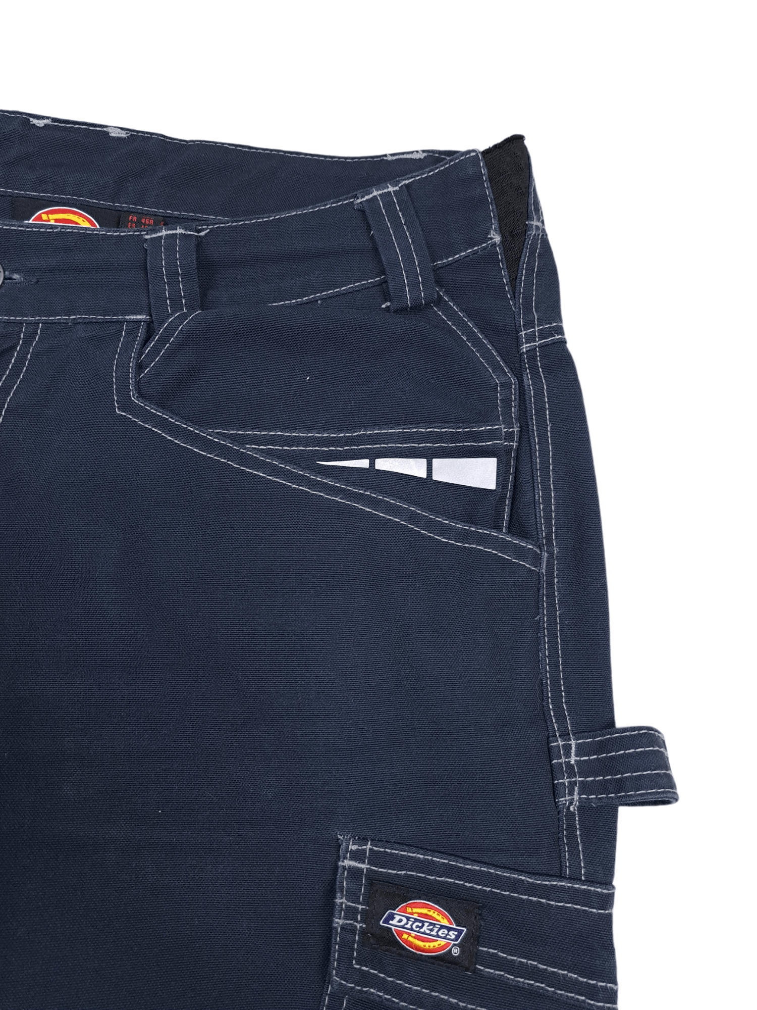 Dickies × Vintage 💎 Dickies Reflective Navy Cargo Workwear Pants Jeans Size US 36 / EU 52 - 3 Thumbnail