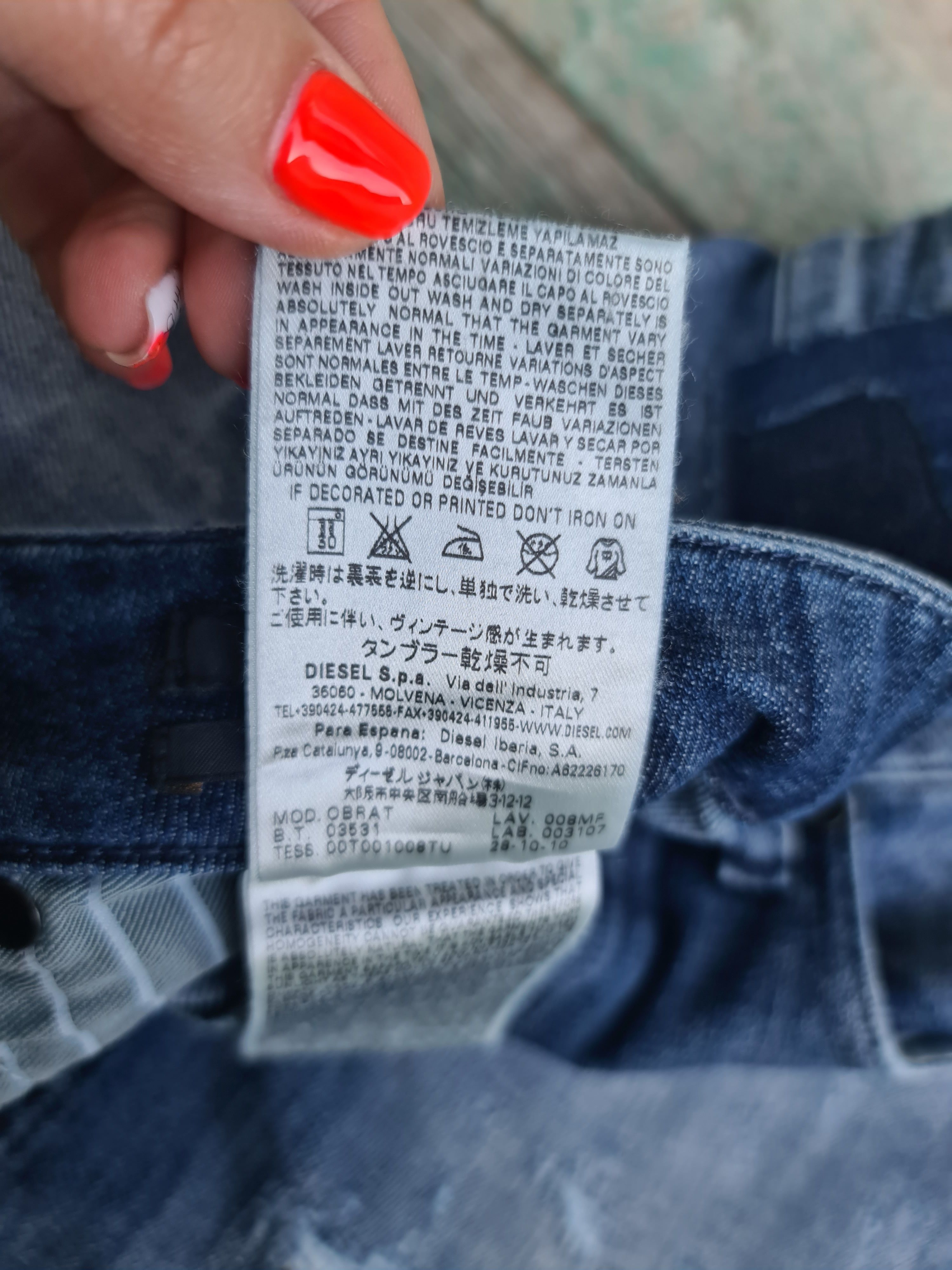Diesel Rare 🔥 Vintage Diesel jeans mini skirt nice design Size 26" / US 2 / IT 38 - 8 Thumbnail