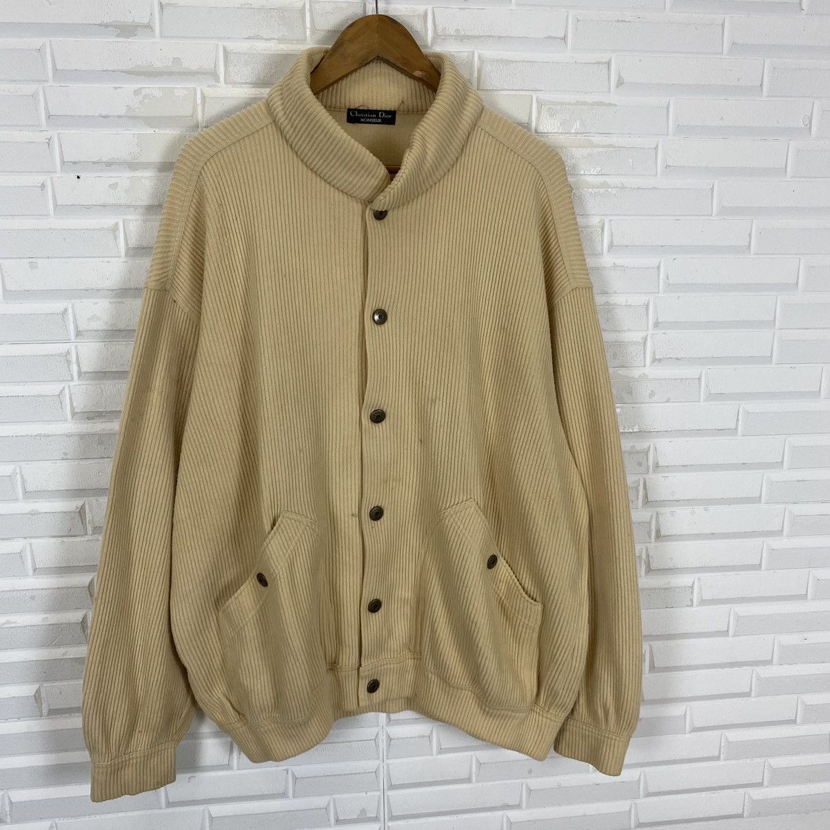 Christian Dior Monsieur Christian Dior Monsiuer corduroy button jacket Size US L / EU 52-54 / 3 - 3 Thumbnail