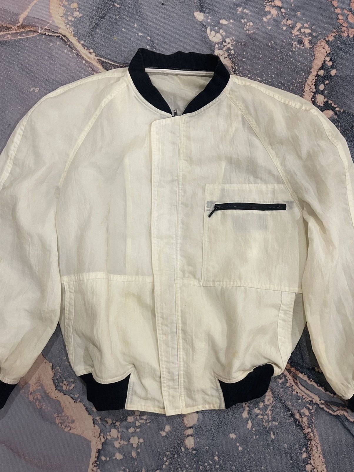 Japanese Brand × Mr. Junko × Vintage VINTAGE LIGHT BOMBER MR JUNKO KOSHINO For MEN Size US M / EU 48-50 / 2 - 4 Thumbnail