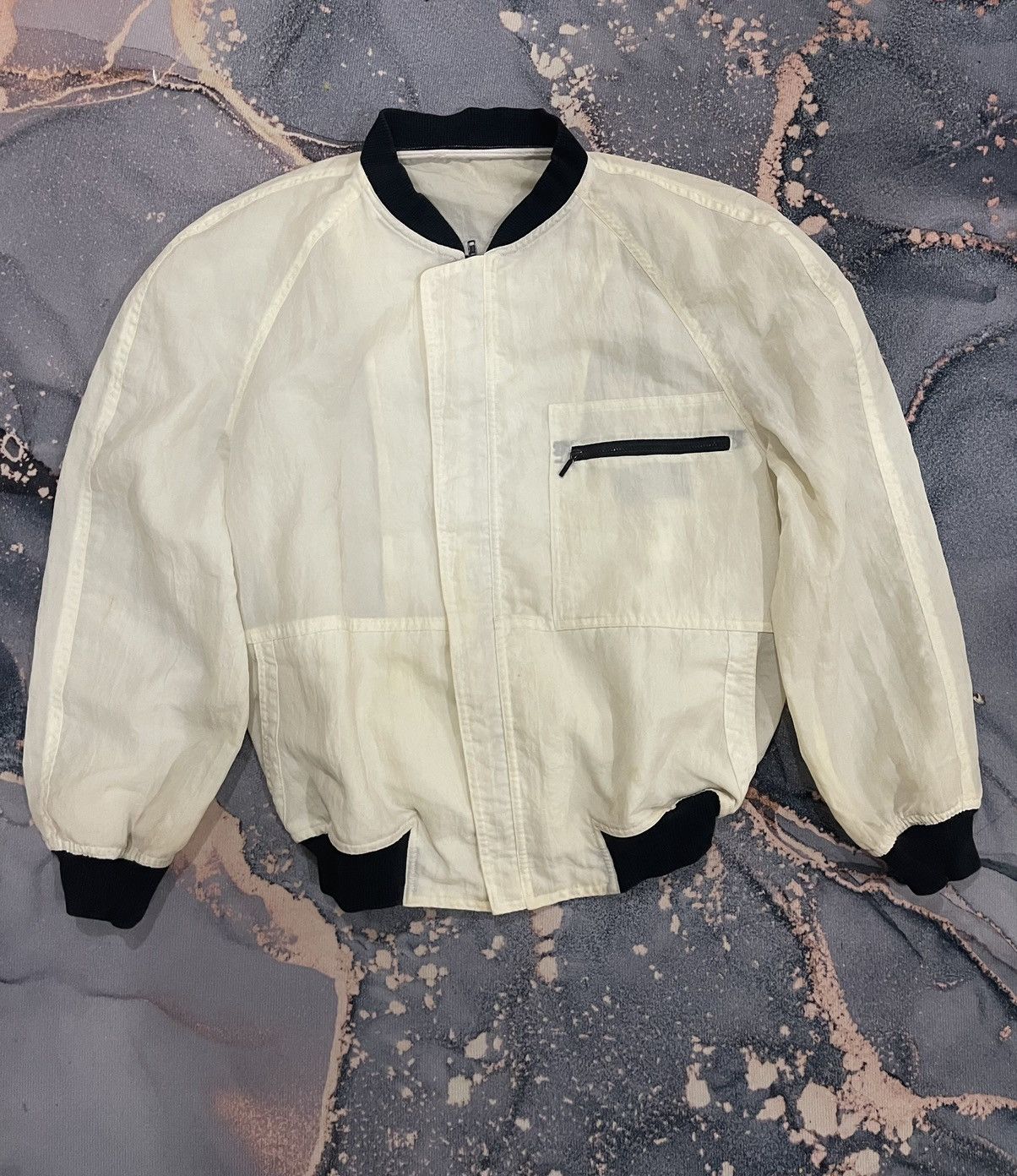 Japanese Brand × Mr. Junko × Vintage VINTAGE LIGHT BOMBER MR JUNKO KOSHINO For MEN Size US M / EU 48-50 / 2 - 3 Thumbnail