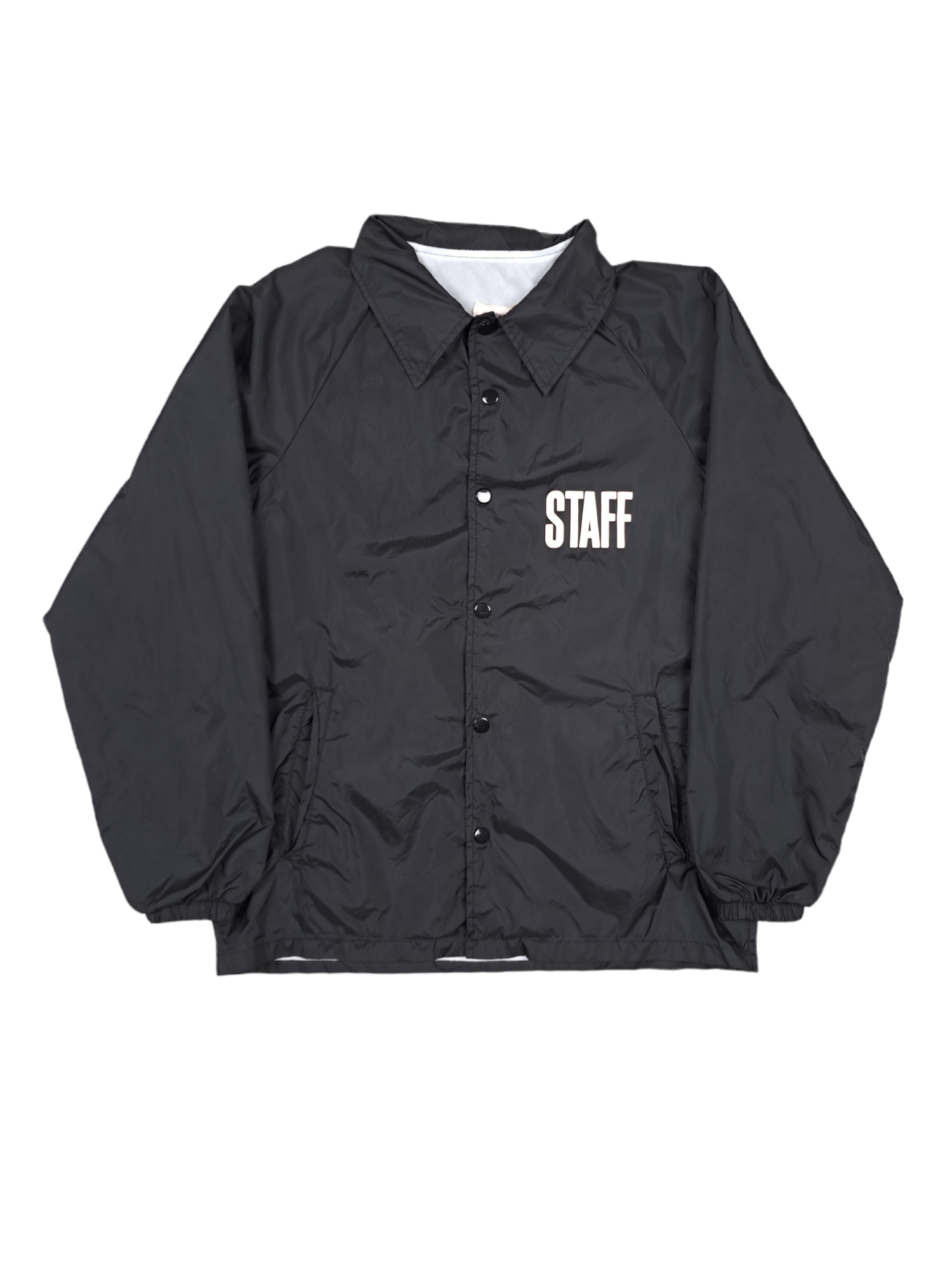 Band Tees × Justin Bieber 💎 Official 2016 Staff Black Windbreaker Light Jacket Size S Size US S / EU 44-46 / 1 - 1 Thumbnail