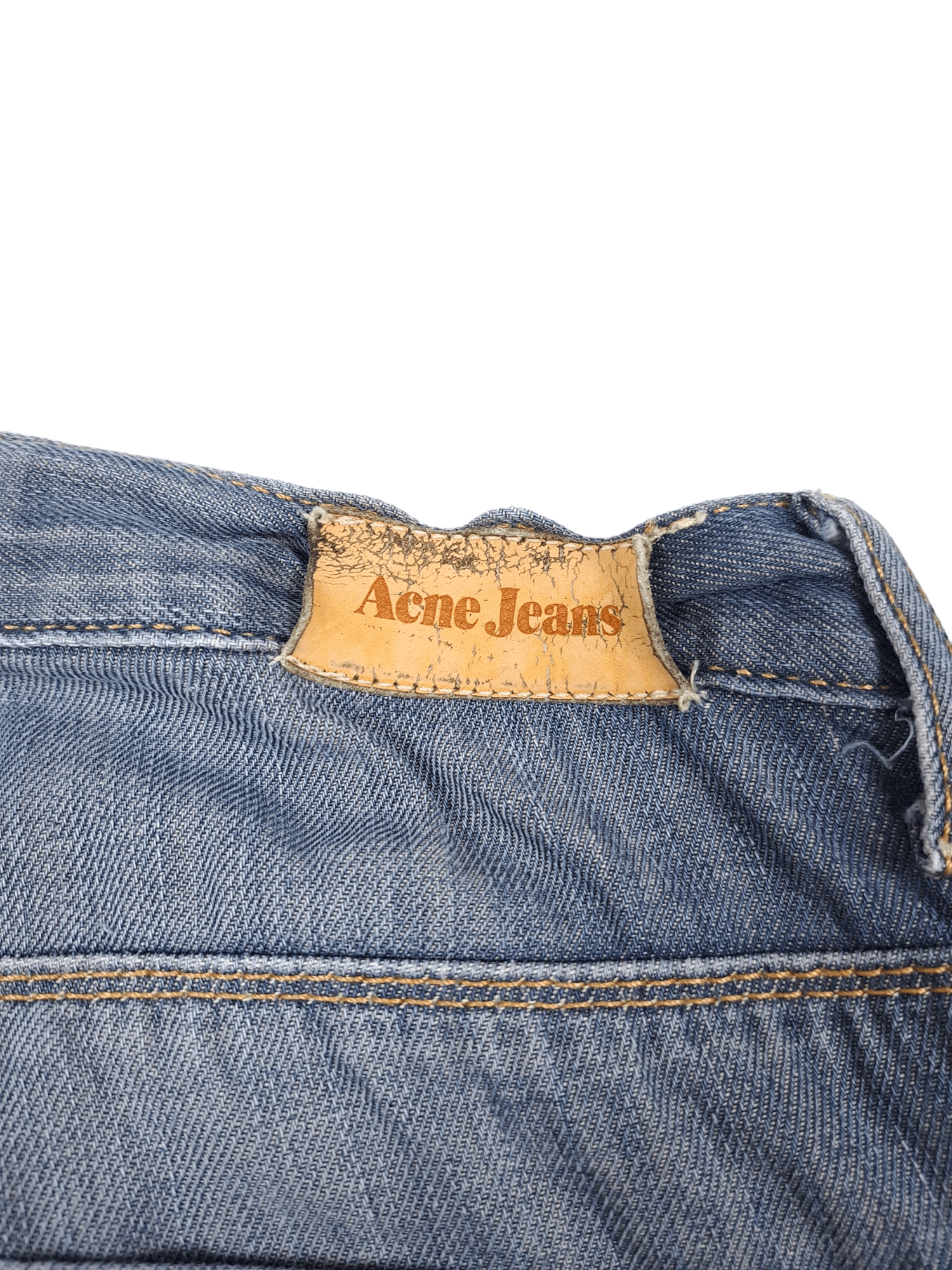 Acne Studios × Designer Acne Studios 28/28 "MAX SHAWED" Gray Blue Denim Jeans Size 28" / US 6 / IT 42 - 4 Thumbnail