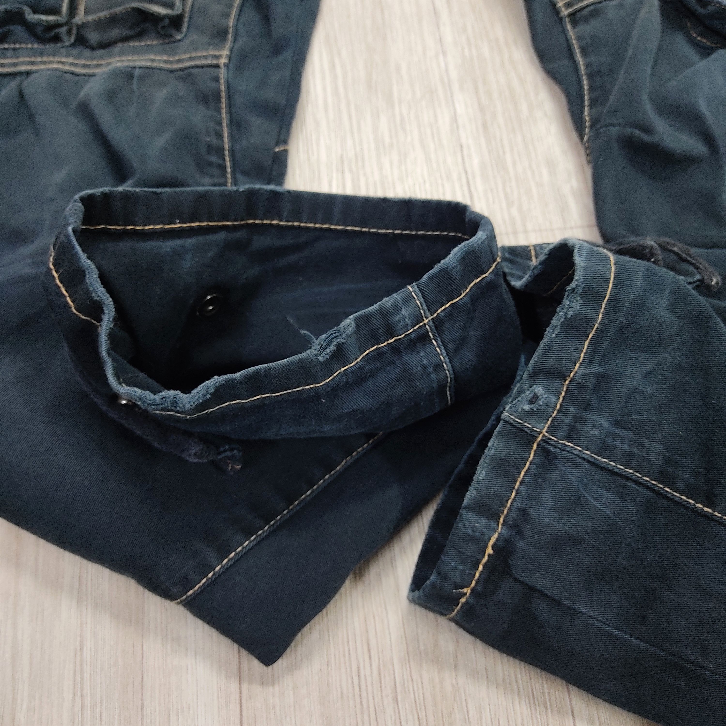 PPFM PPFM Double Waist Bondage Multi Pockets Hysteric Pants Size US 33 - 22 Thumbnail