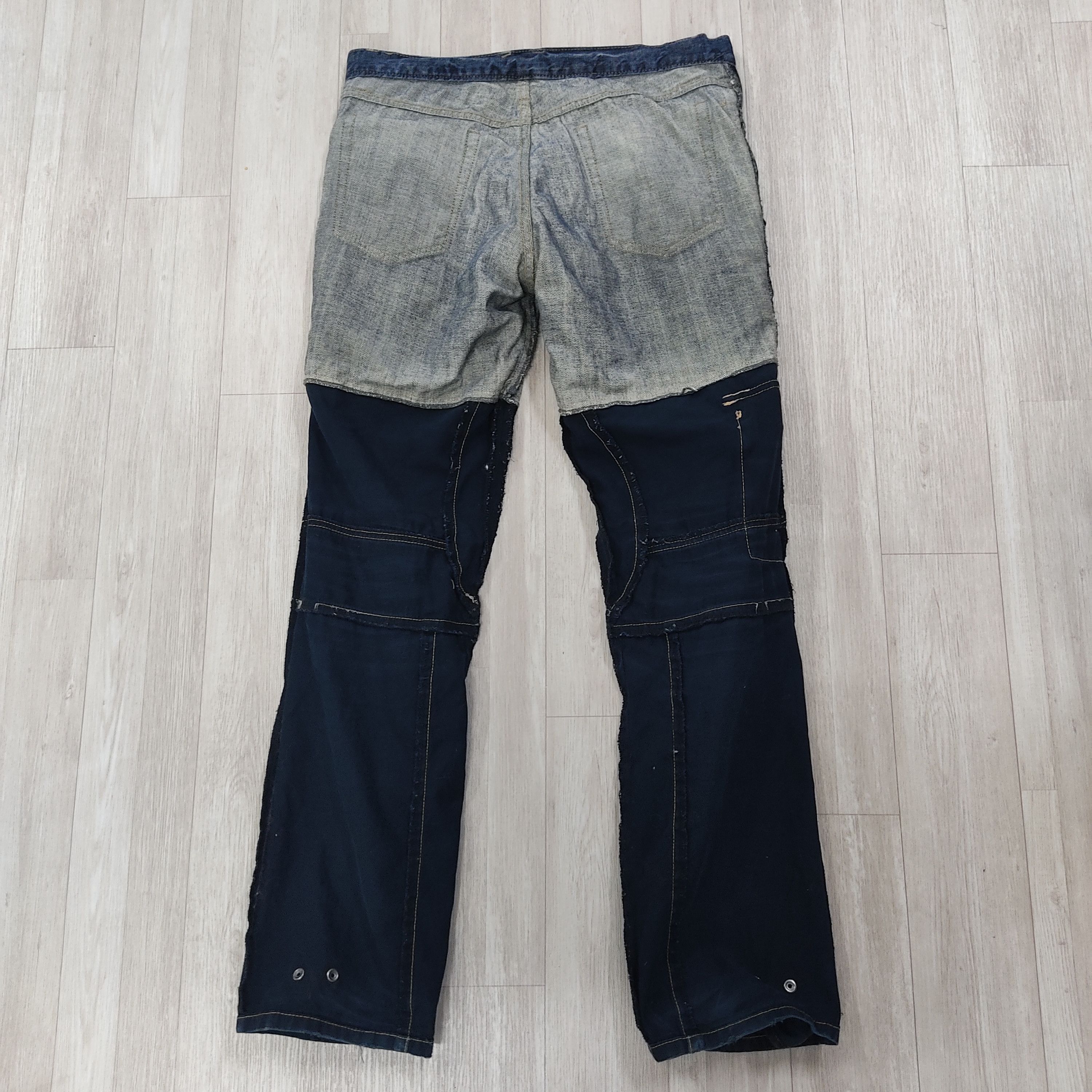 PPFM PPFM Double Waist Bondage Multi Pockets Hysteric Pants Size US 33 - 18 Thumbnail