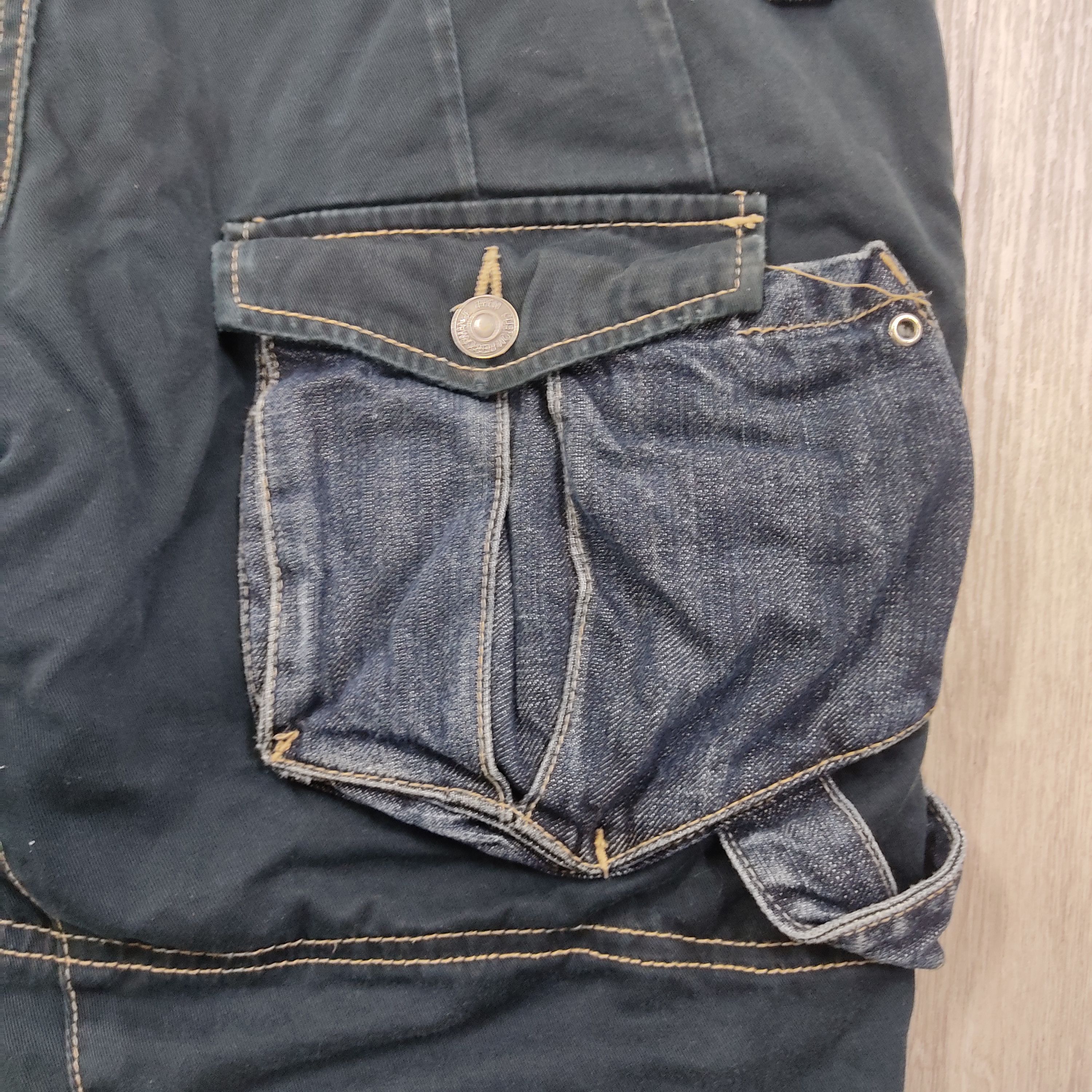 PPFM PPFM Double Waist Bondage Multi Pockets Hysteric Pants Size US 33 - 15 Thumbnail