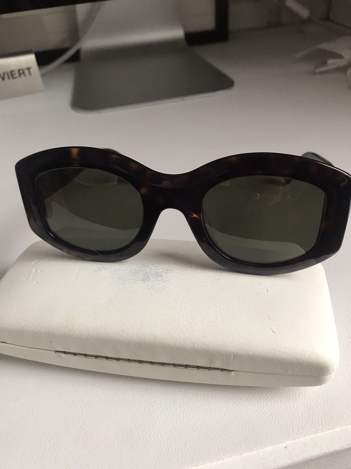 Celine Old Celine Phoebe Philo Tortoise Sunglasses Tyler Size ONE SIZE - 1 Thumbnail