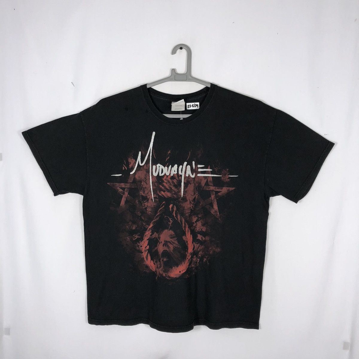 image of Band Tees x Tour Tee Vintage 2000S Mudvayne Nu Metal Band Promo Tee in Black, Men's (Size XL)