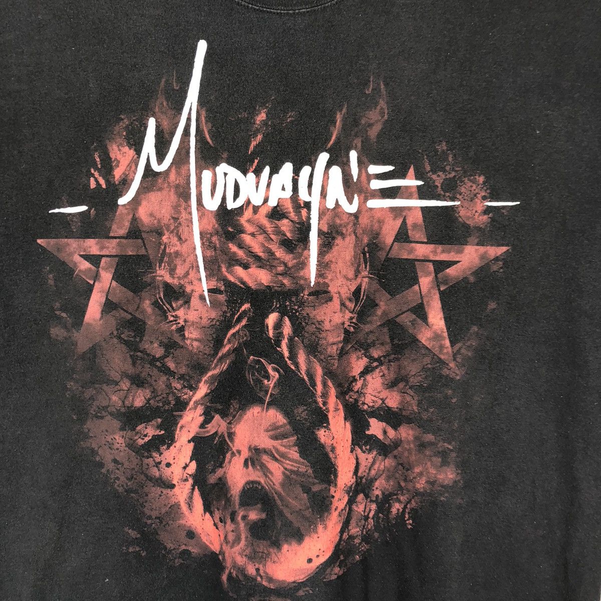 Band Tees × Vintage Vintage 2000s Mudvayne NU Metal Band Promo Tee Size US XL / EU 56 / 4 - 3 Thumbnail