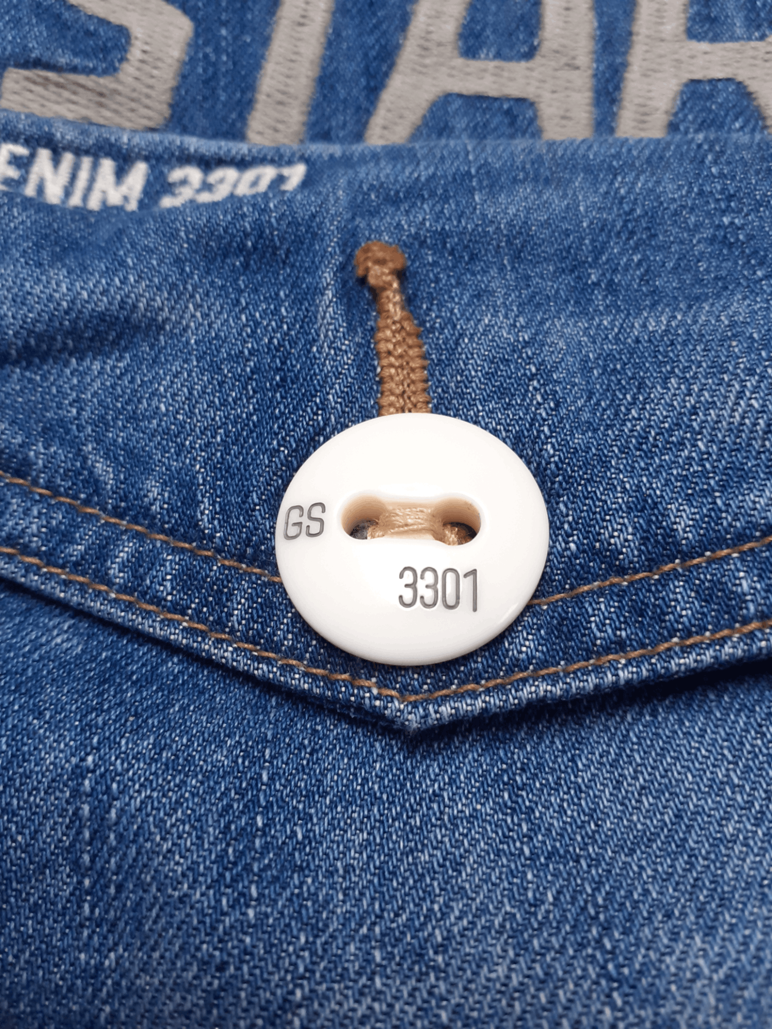 G-Star 💎 Size 32/34 Cargo Blue Baggy Denim Japanese Jeans Size US 32 / EU 48 - 7 Thumbnail