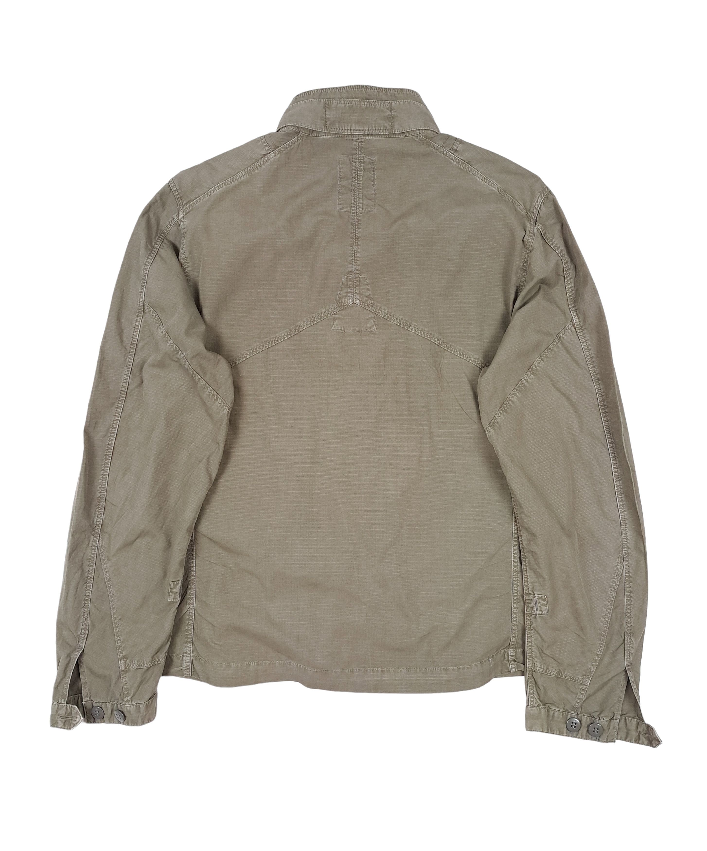 G-Star 💎 Vintage G-STAR RAW Khaki Cargo Zip-up Light Jacket Shirt Size US XL / EU 56 / 4 - 2 Thumbnail