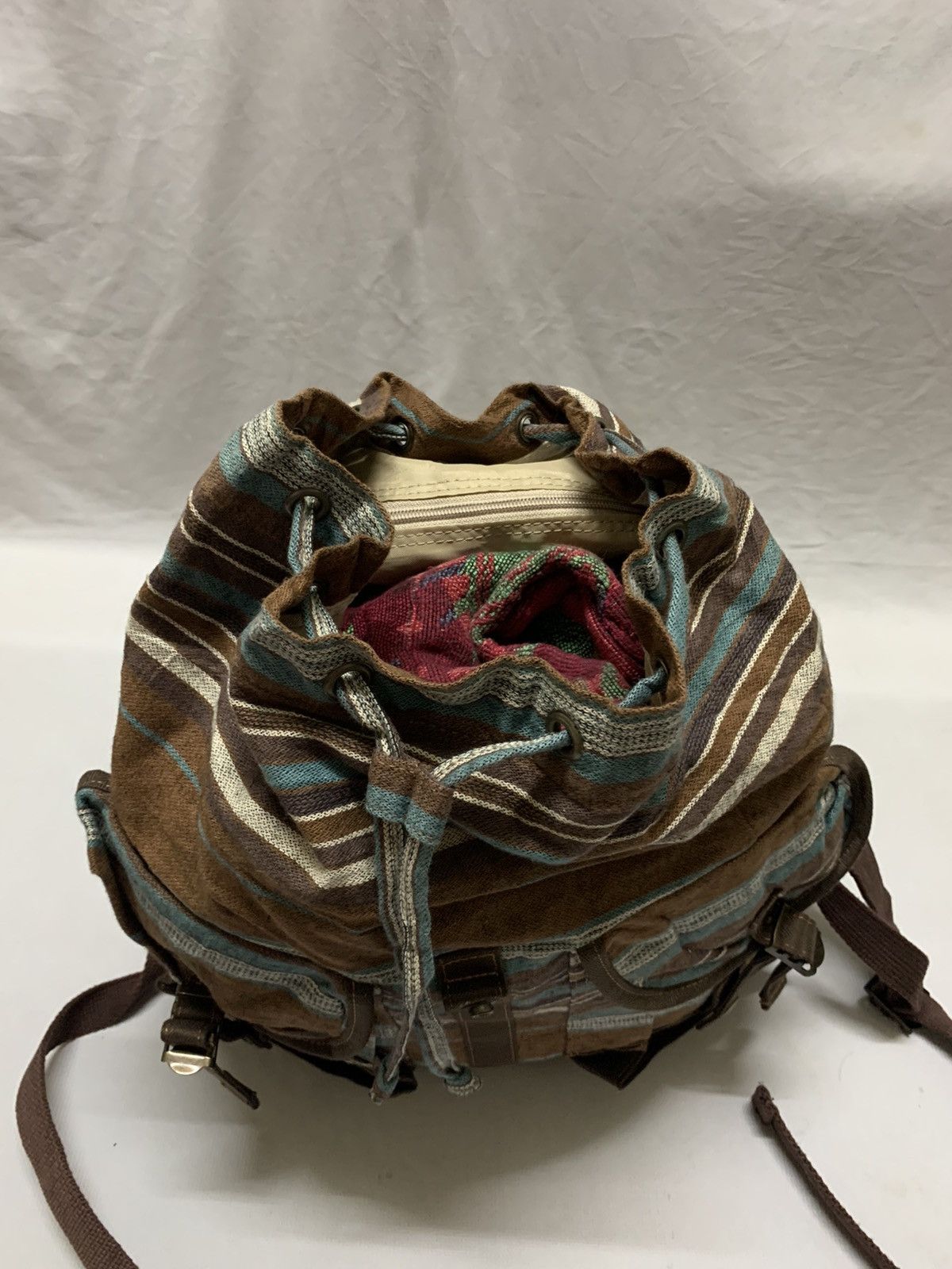 Ocean Pacific Vintage Op Canvas backpack - Camping Rucksack Size ONE SIZE - 7 Thumbnail