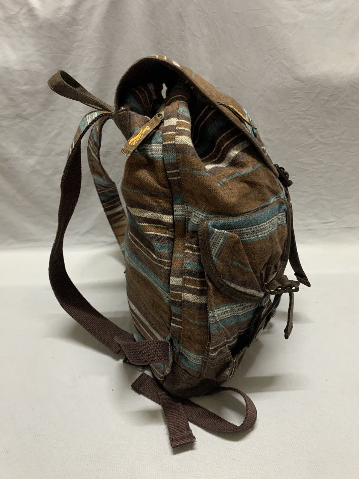 Ocean Pacific Vintage Op Canvas backpack - Camping Rucksack Size ONE SIZE - 5 Thumbnail