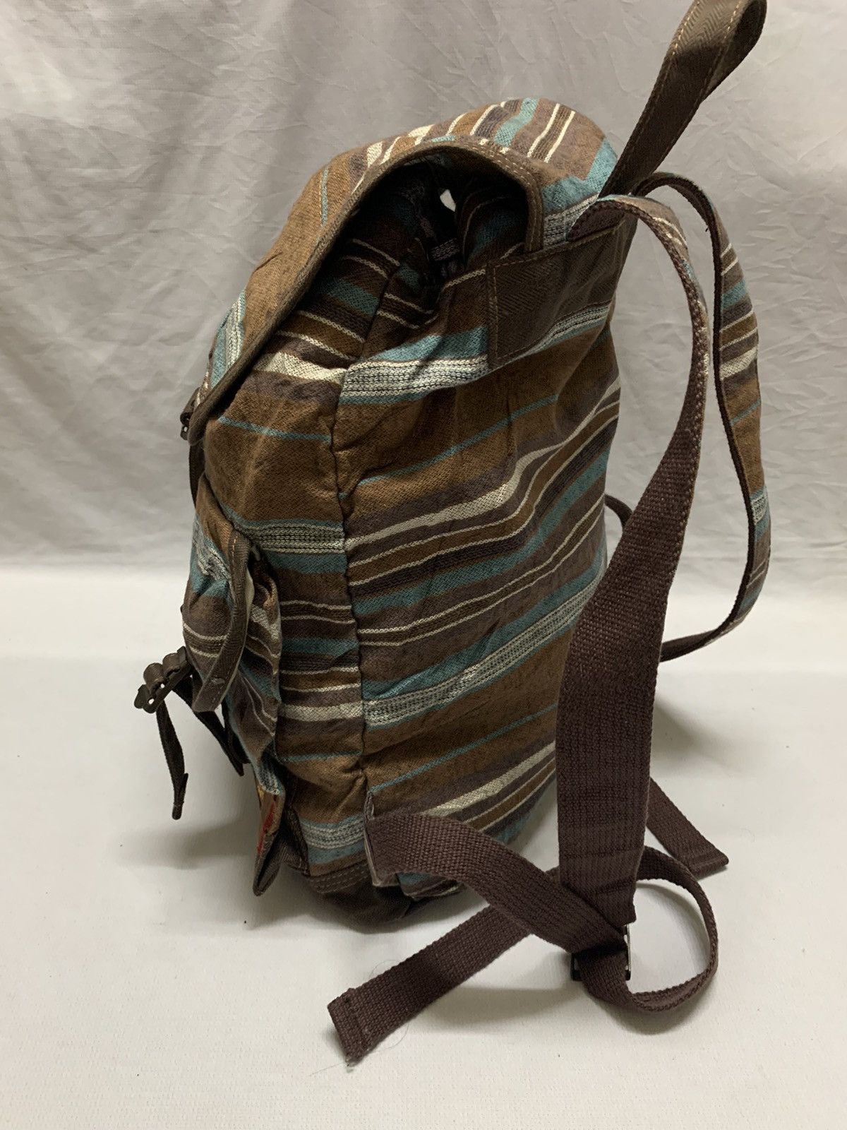 Ocean Pacific Vintage Op Canvas backpack - Camping Rucksack Size ONE SIZE - 6 Thumbnail