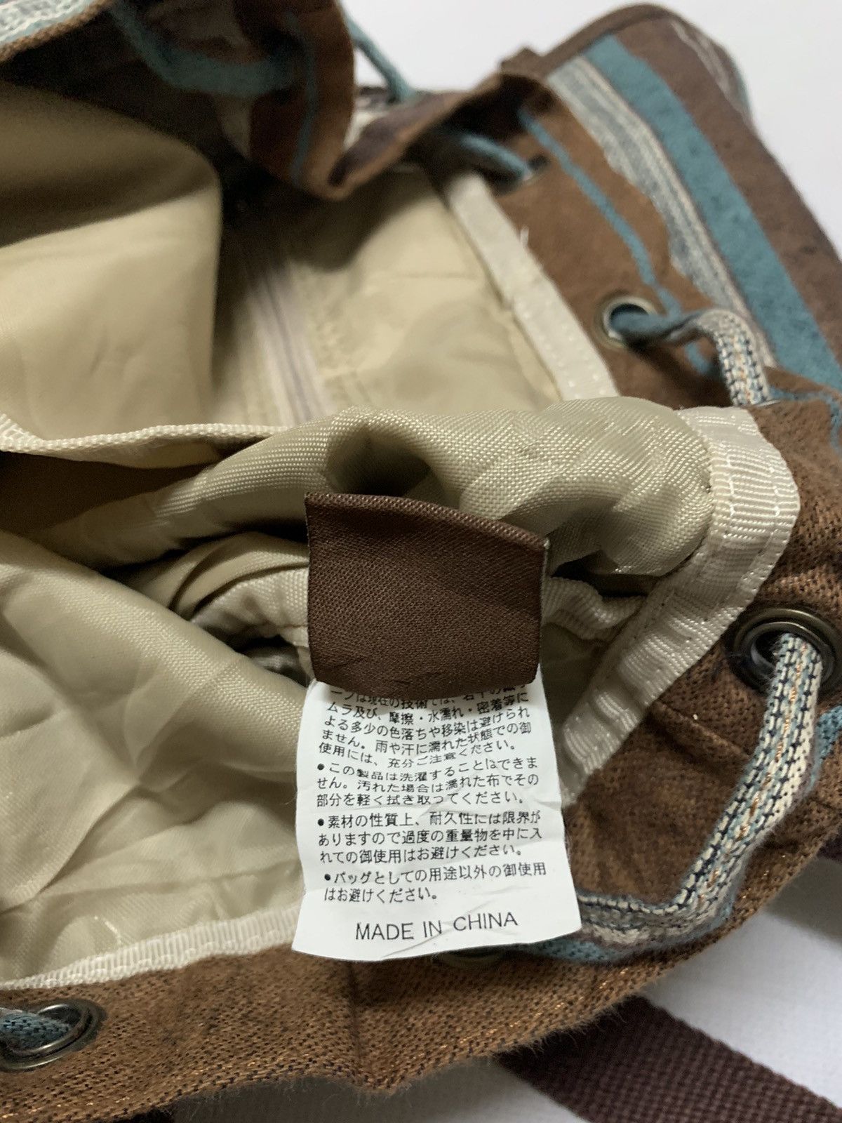 Ocean Pacific Vintage Op Canvas backpack - Camping Rucksack Size ONE SIZE - 11 Thumbnail