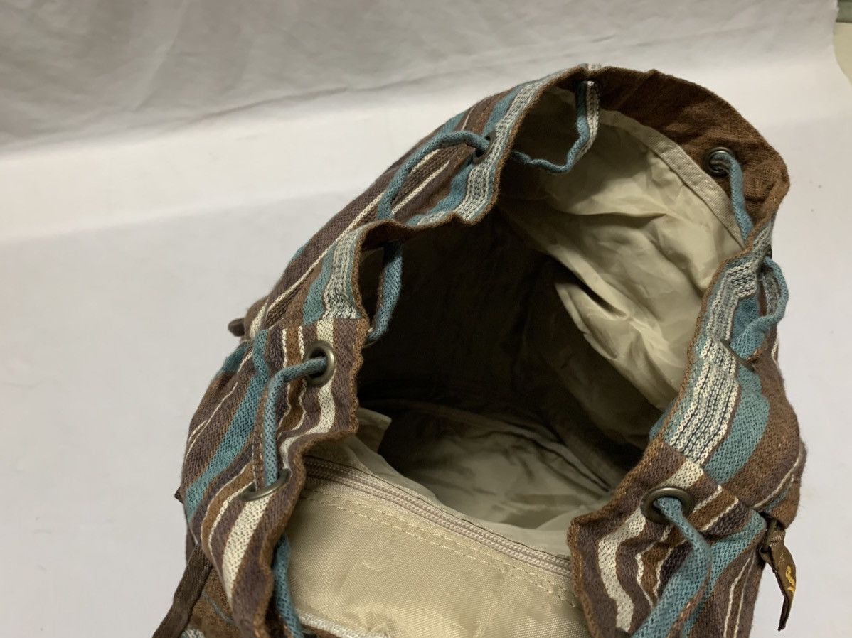 Ocean Pacific Vintage Op Canvas backpack - Camping Rucksack Size ONE SIZE - 10 Thumbnail