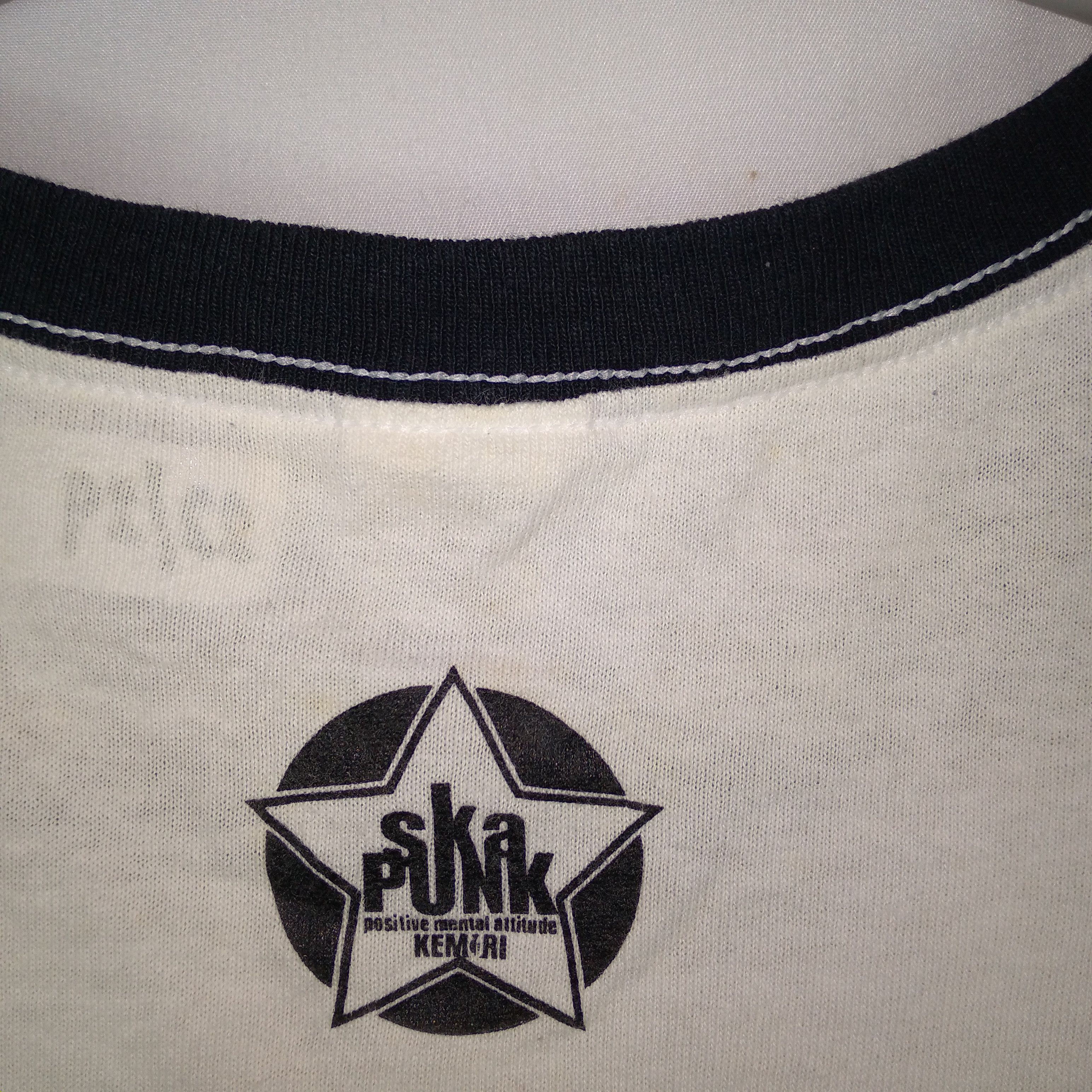 Band Tees × Vintage Vintage Kemuri American Japanese Ska Punk Band Ringer Tee Size US L / EU 52-54 / 3 - 5 Thumbnail