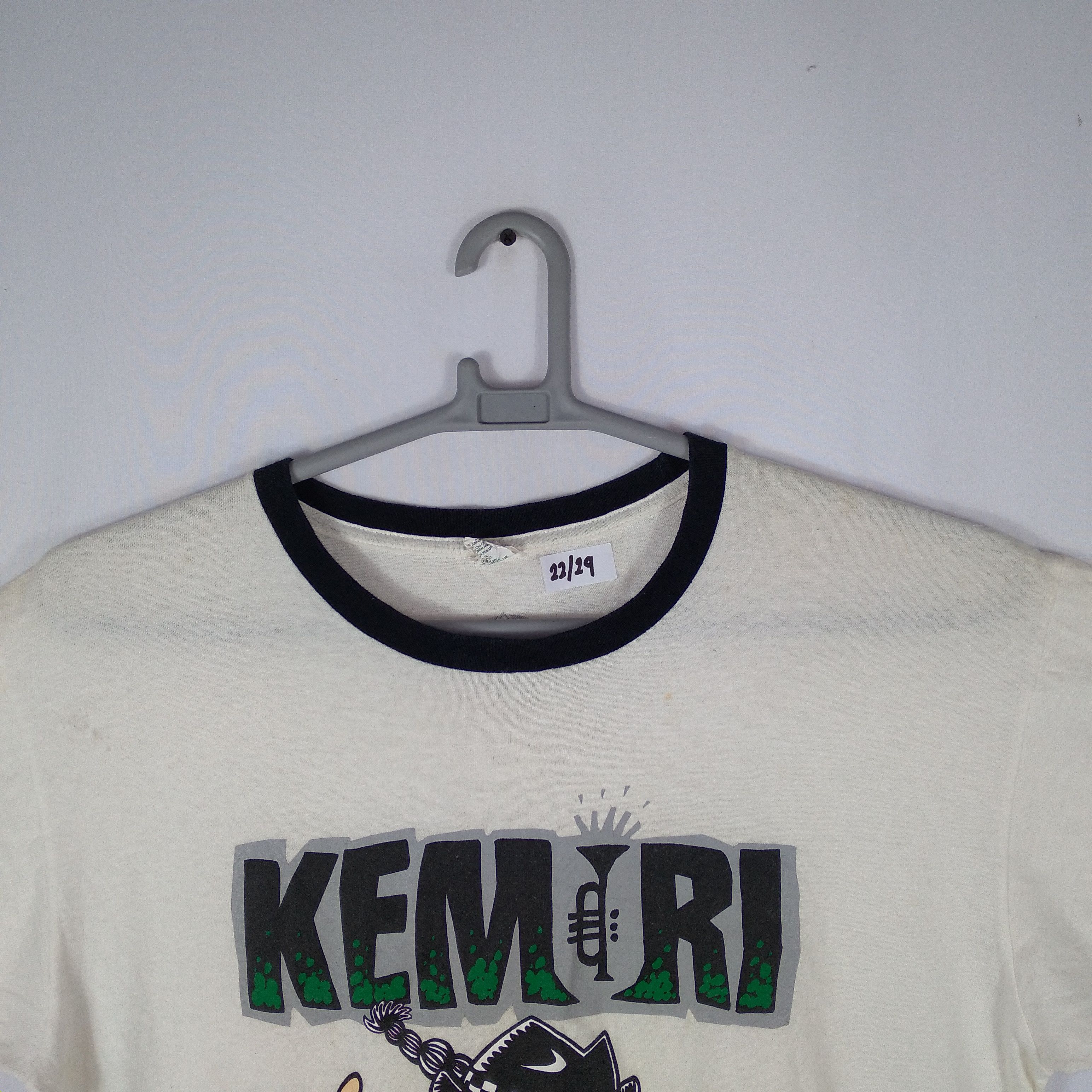 Band Tees × Vintage Vintage Kemuri American Japanese Ska Punk Band Ringer Tee Size US L / EU 52-54 / 3 - 2 Thumbnail
