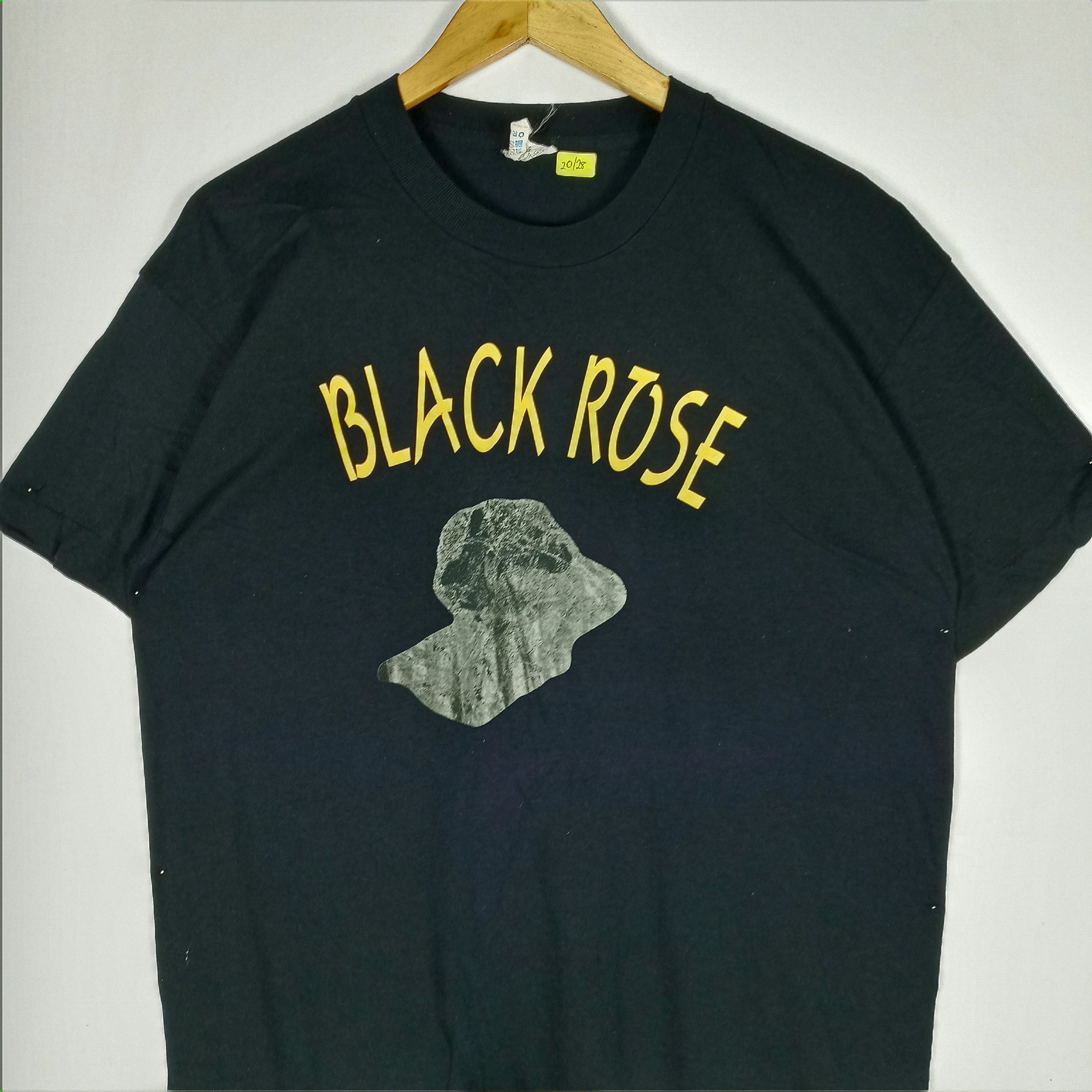 Band Tees × Vintage Vintage 90s British Heavy Metal Band Black Rose Size US M / EU 48-50 / 2 - 2 Thumbnail