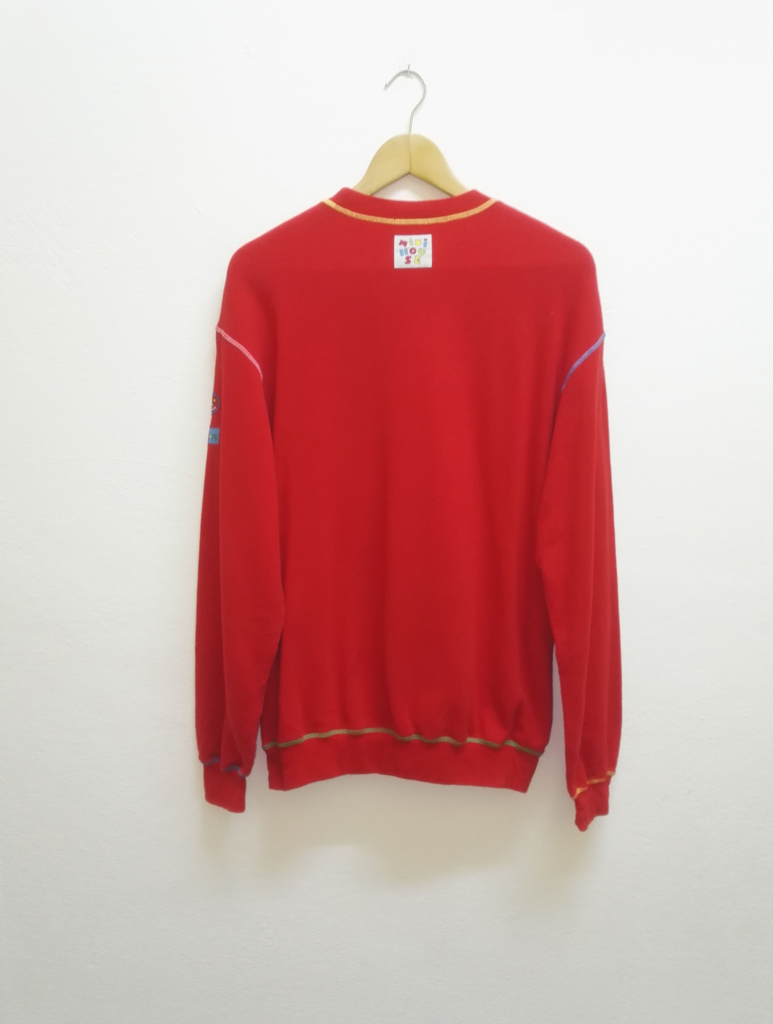 Japanese Brand Vintage Miki House Sweatshirts Big Logo Embroidered (c33) Size US M / EU 48-50 / 2 - 5 Thumbnail