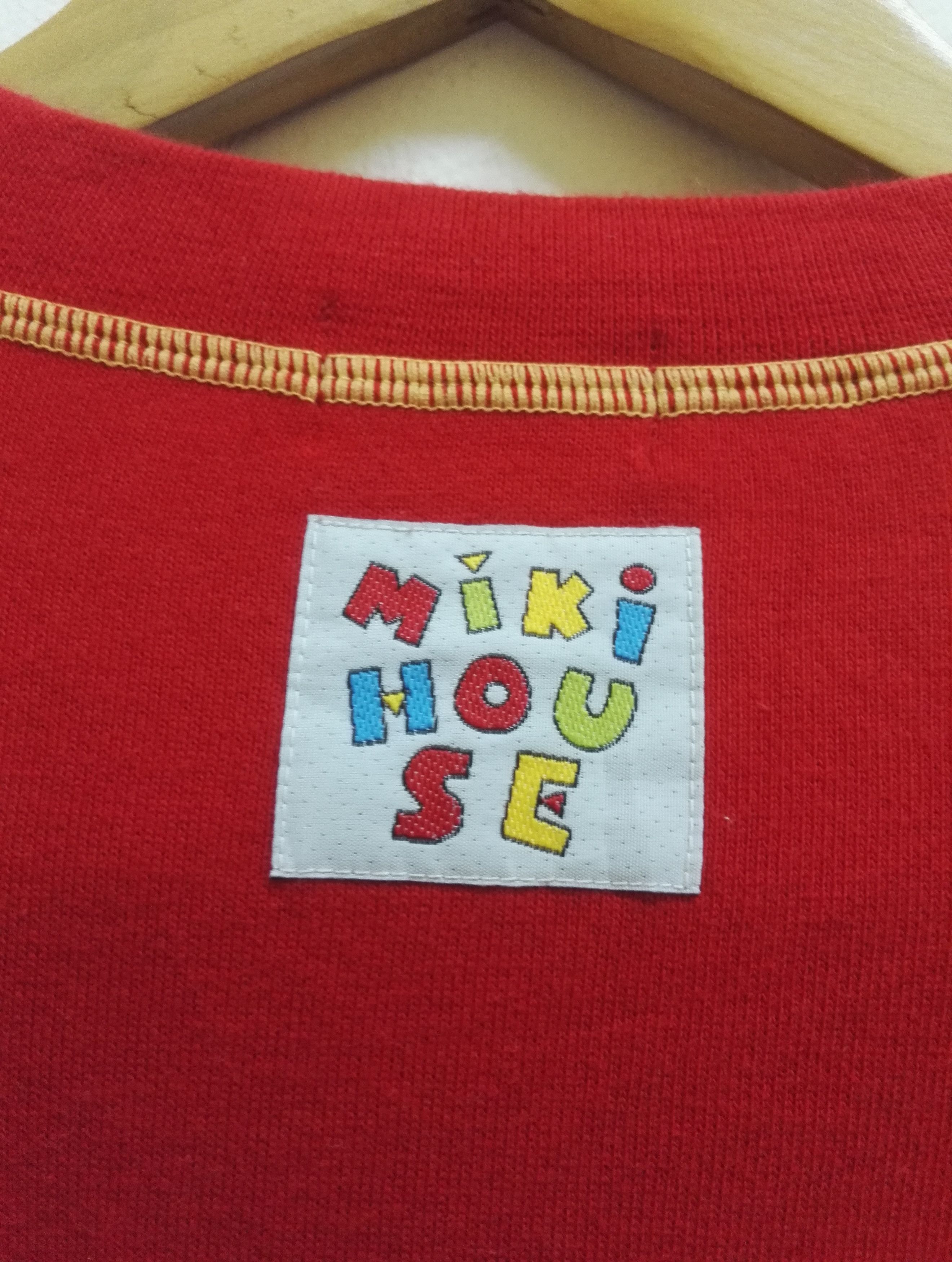 Japanese Brand Vintage Miki House Sweatshirts Big Logo Embroidered (c33) Size US M / EU 48-50 / 2 - 6 Thumbnail