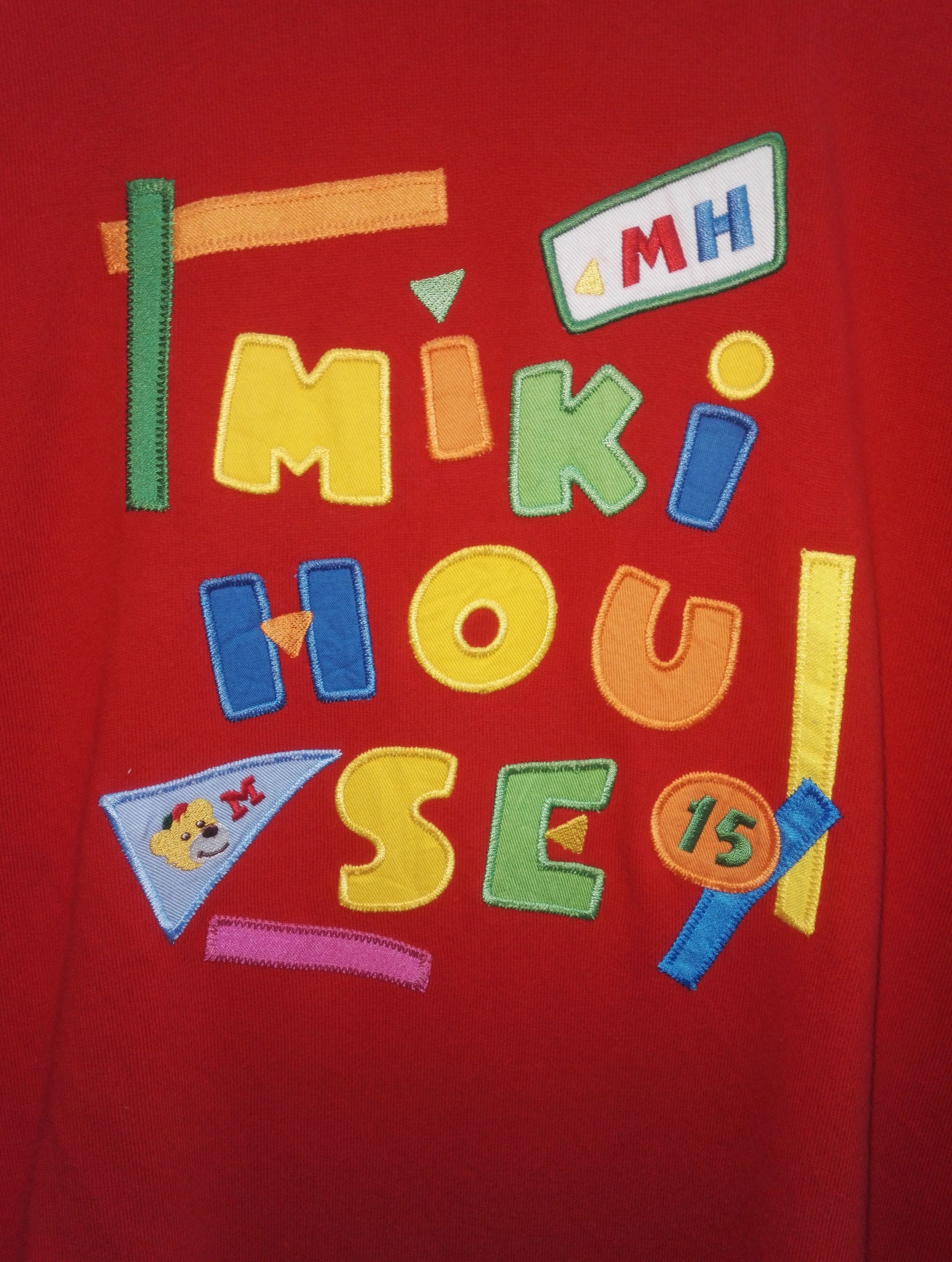 Japanese Brand Vintage Miki House Sweatshirts Big Logo Embroidered (c33) Size US M / EU 48-50 / 2 - 2 Thumbnail