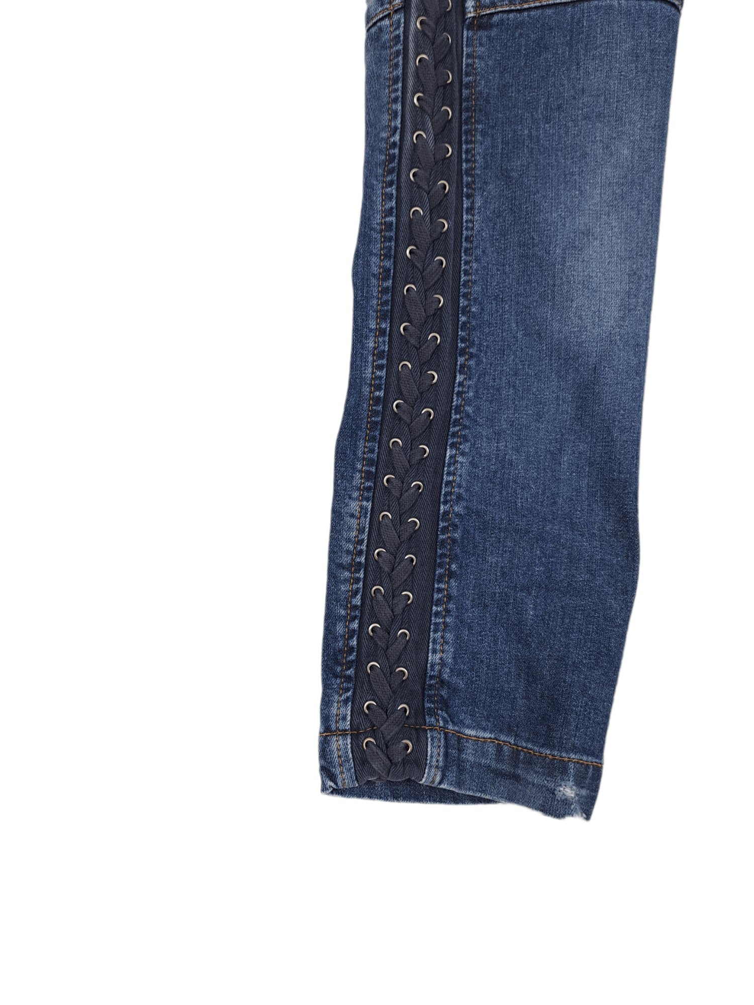 Balmain × Pierre Balmain 💎 90s Vintage 32/32 Slim Blue Navy Drip y2k 00s Jeans Denim Size US 32 / EU 48 - 14 Thumbnail