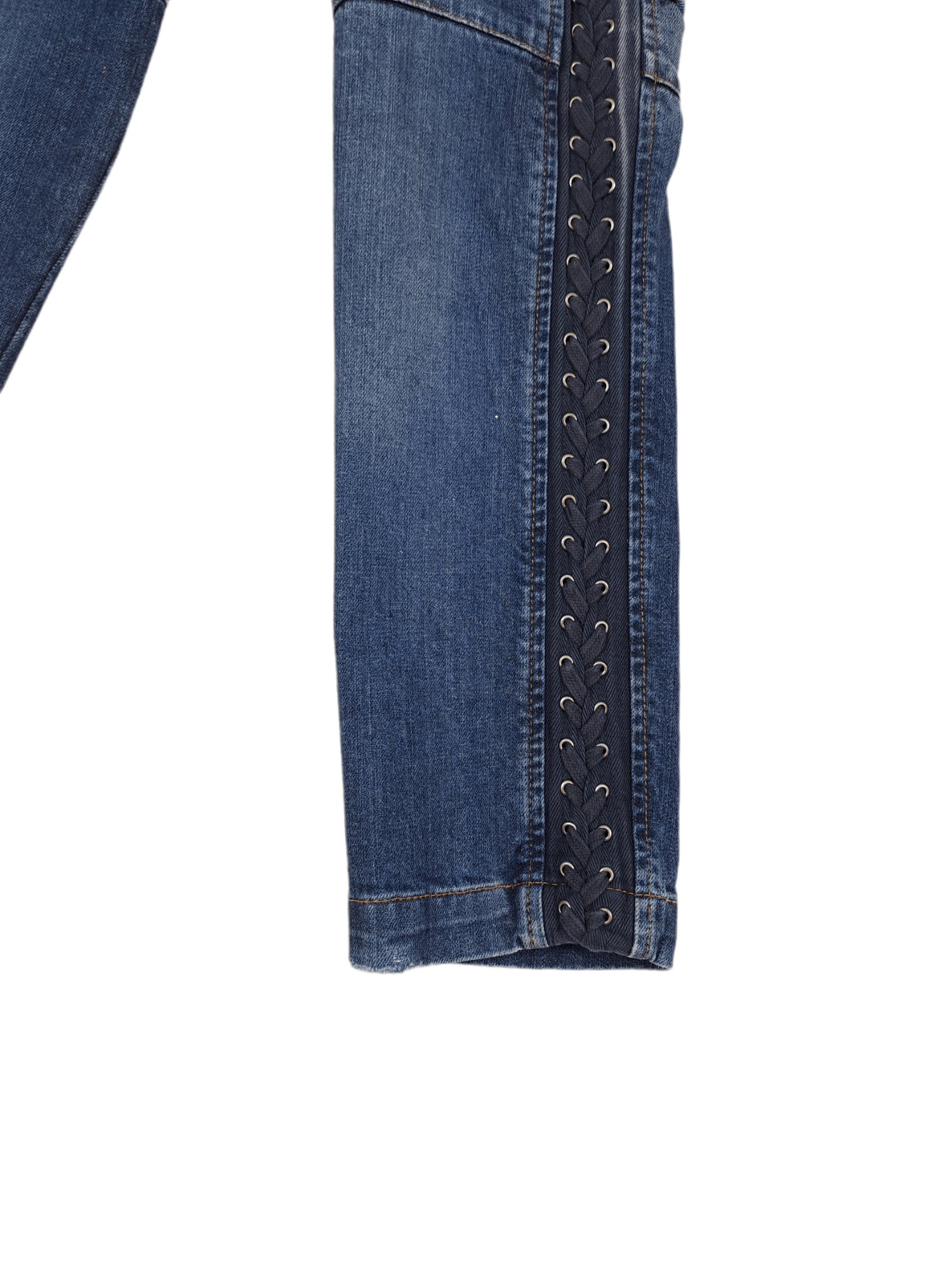 Balmain × Pierre Balmain 💎 90s Vintage 32/32 Slim Blue Navy Drip y2k 00s Jeans Denim Size US 32 / EU 48 - 13 Thumbnail