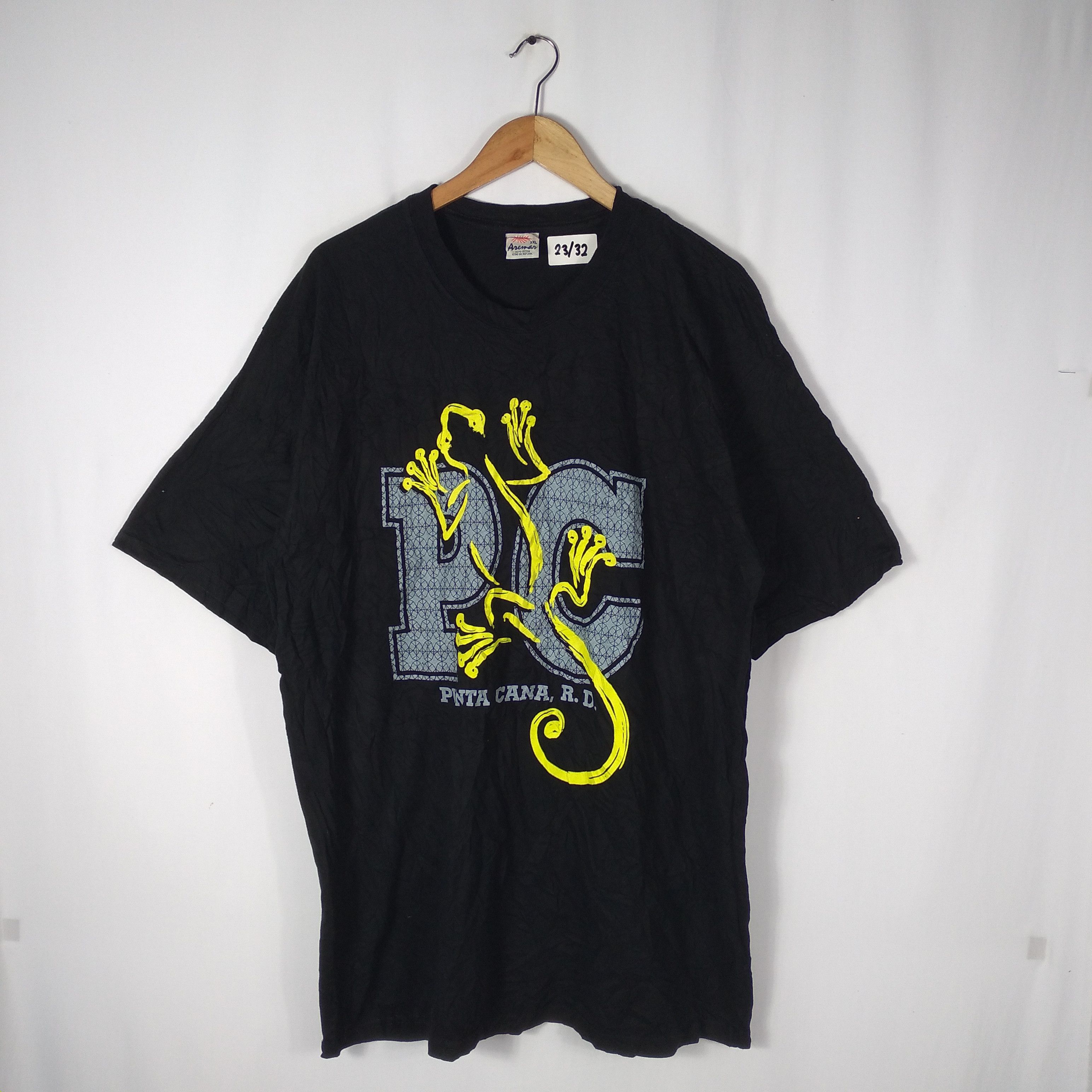 Vintage Vintage 90s Punta Cana Lizard Habitat Big Image Tee Size US XL / EU 56 / 4 - 1 Thumbnail