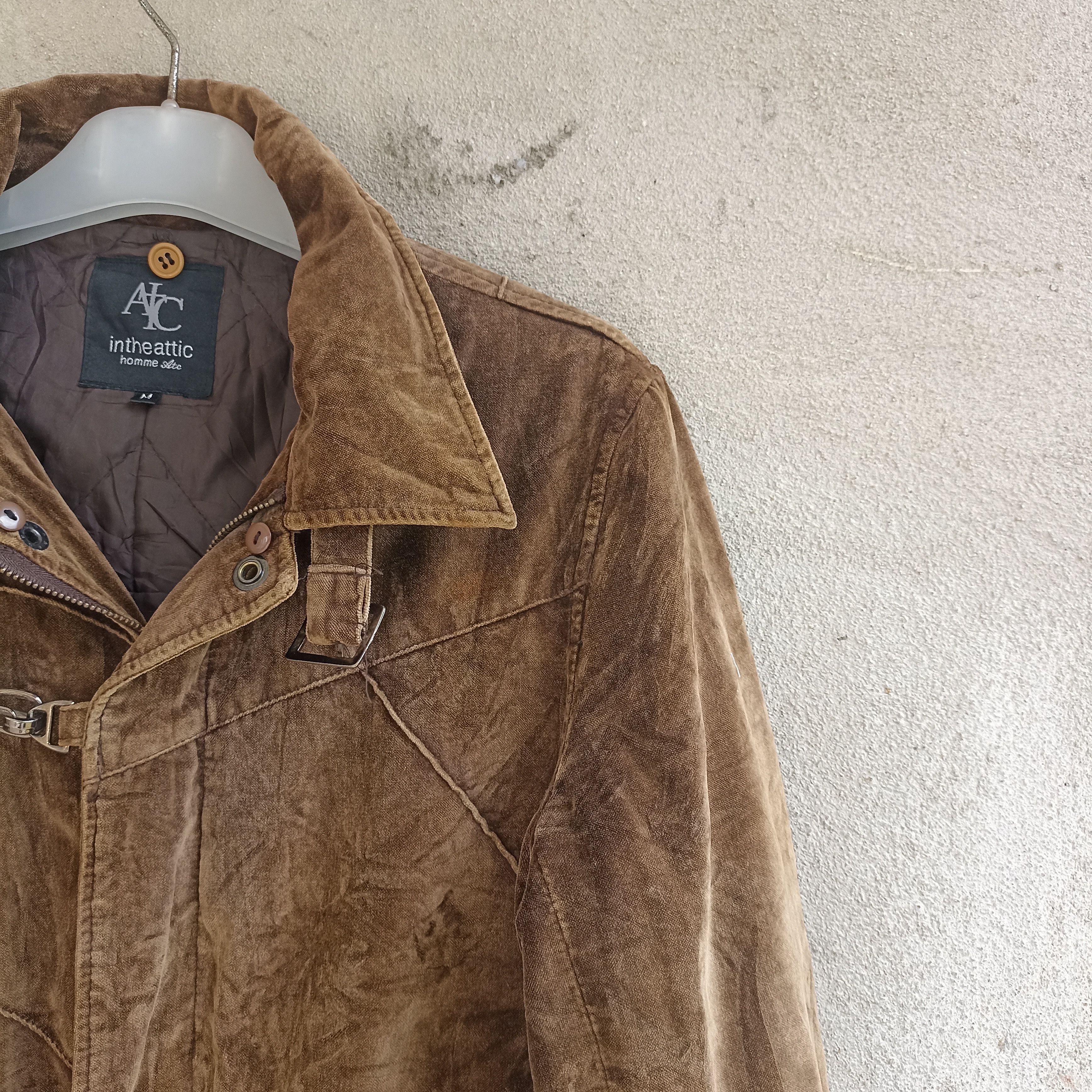 In The Attic × Japanese Brand In the attic corduroy brown jacket Size M / US 6-8 / IT 42-44 - 5 Thumbnail