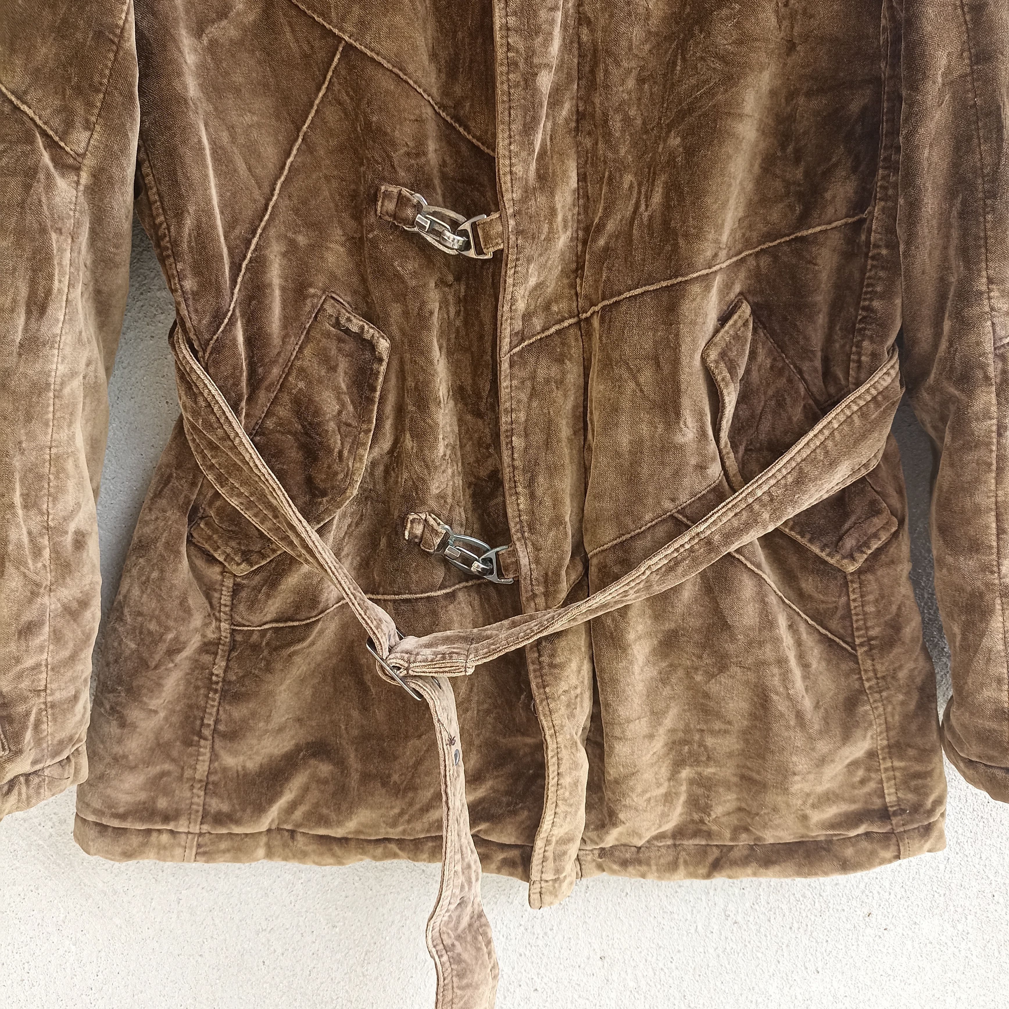 In The Attic × Japanese Brand In the attic corduroy brown jacket Size M / US 6-8 / IT 42-44 - 3 Thumbnail