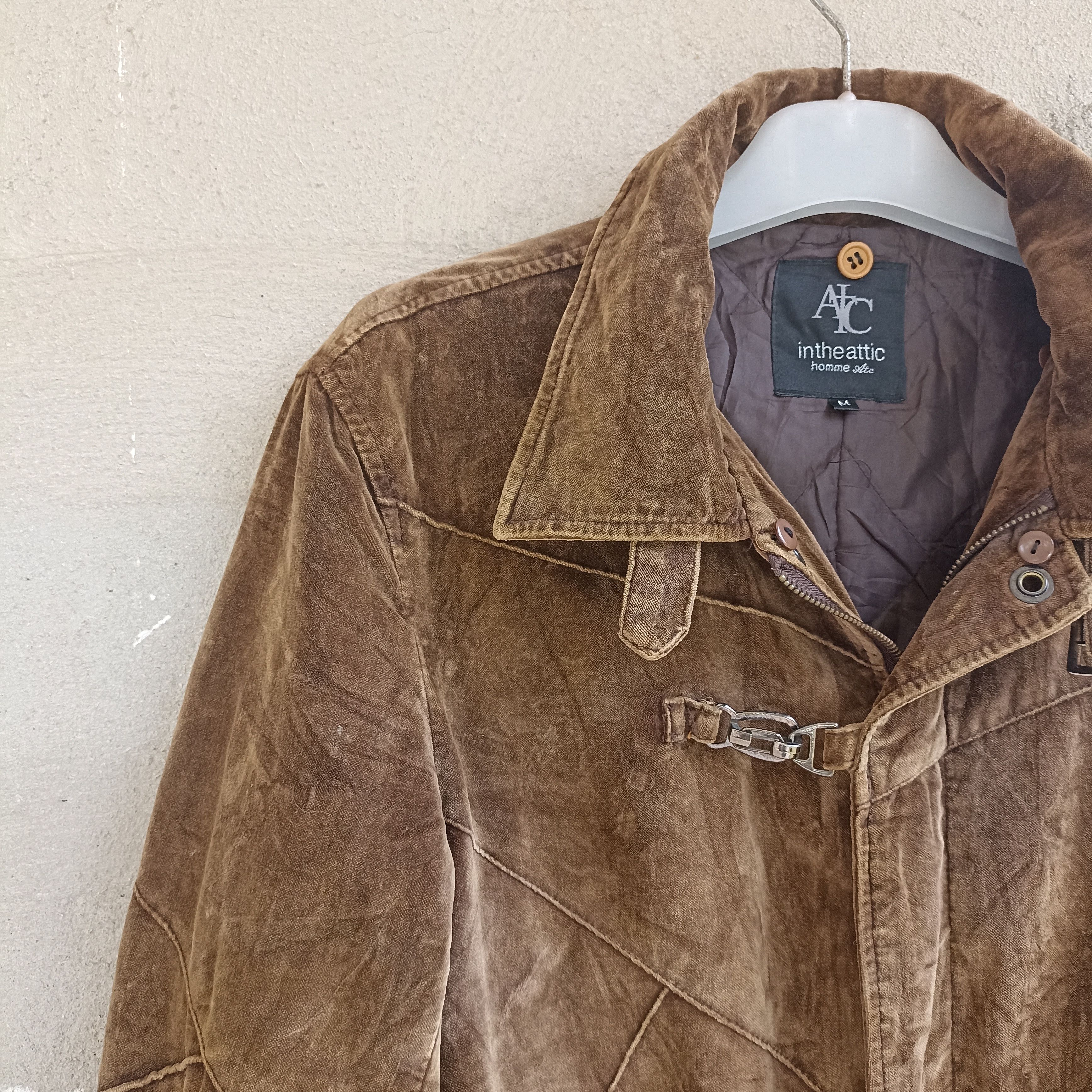 In The Attic × Japanese Brand In the attic corduroy brown jacket Size M / US 6-8 / IT 42-44 - 4 Thumbnail