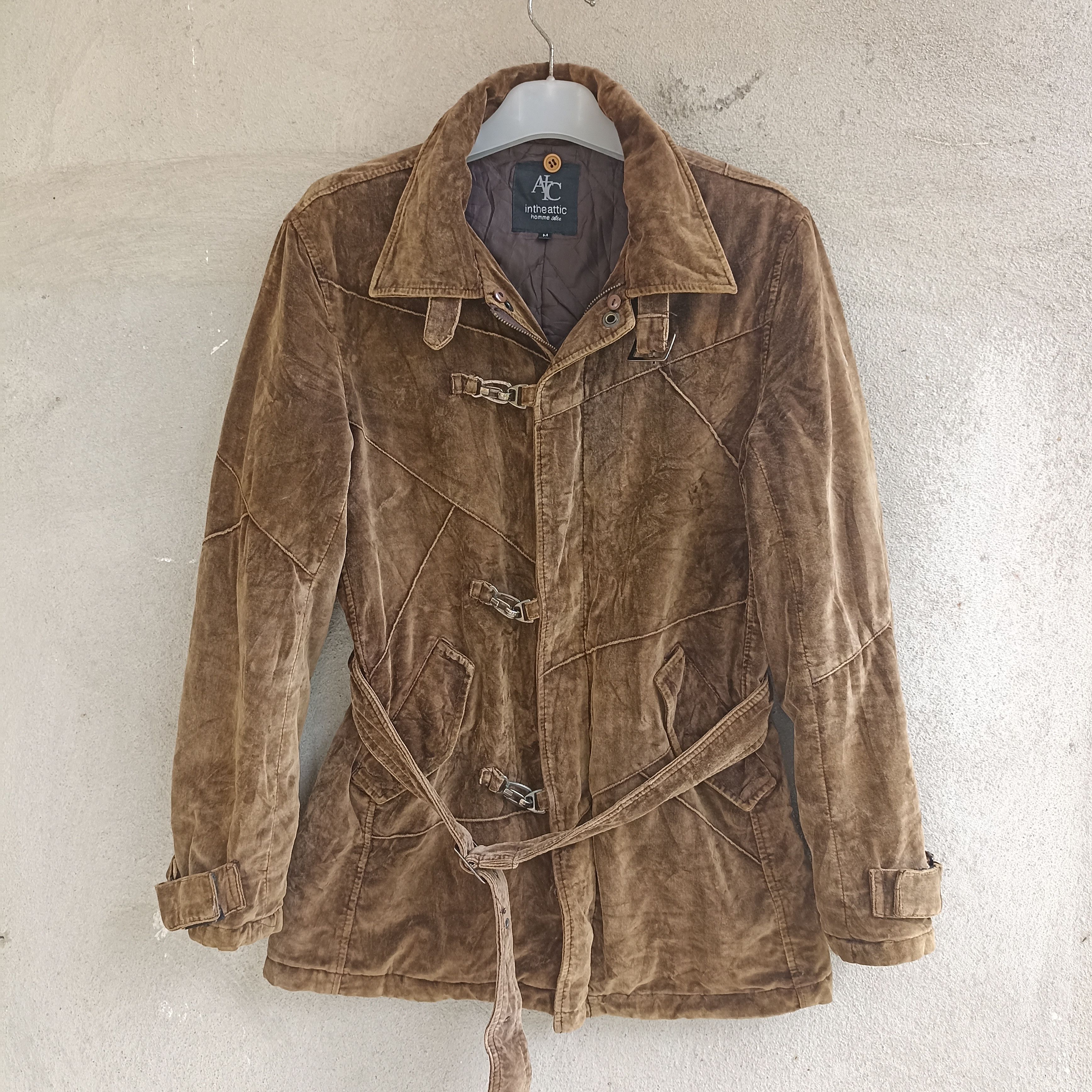In The Attic × Japanese Brand In the attic corduroy brown jacket Size M / US 6-8 / IT 42-44 - 1 Thumbnail