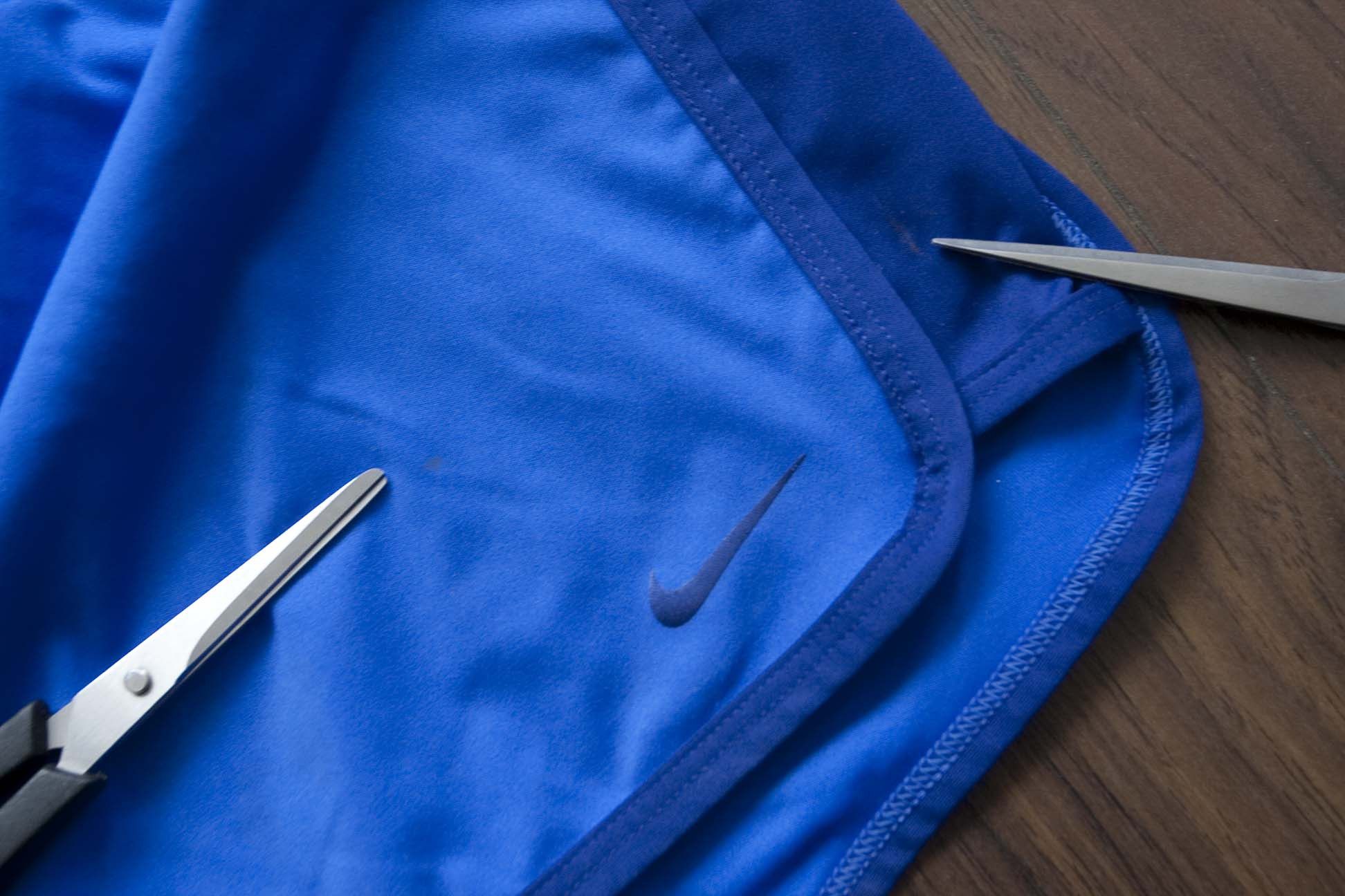 Nike Nike Shorts Running Blue Size M / 34 Size US 34 / EU 50 - 2 Thumbnail