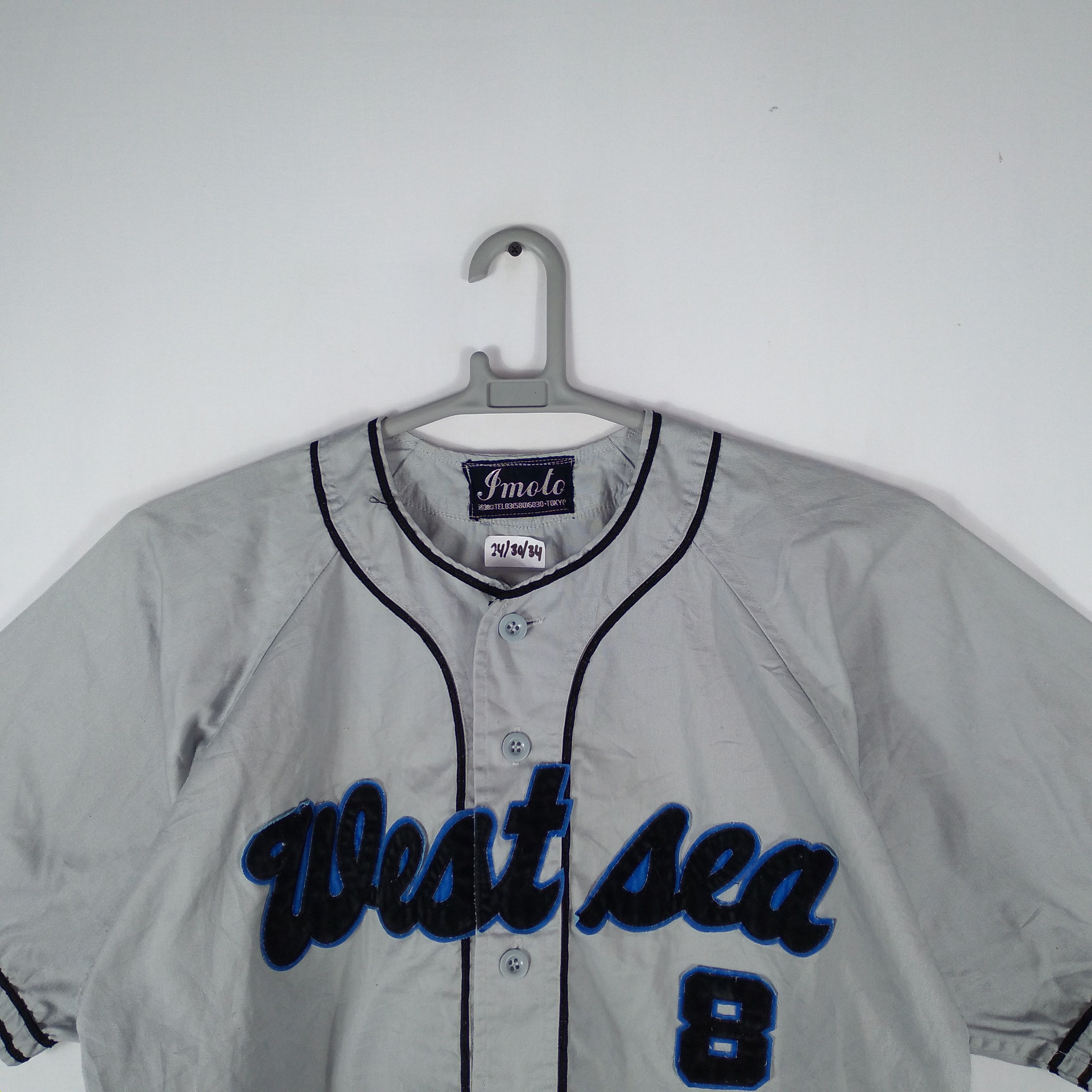 Japanese Brand × Vintage West Sea Saikai Japanese Baseball Squad Number Jersey Size US XL / EU 56 / 4 - 2 Thumbnail