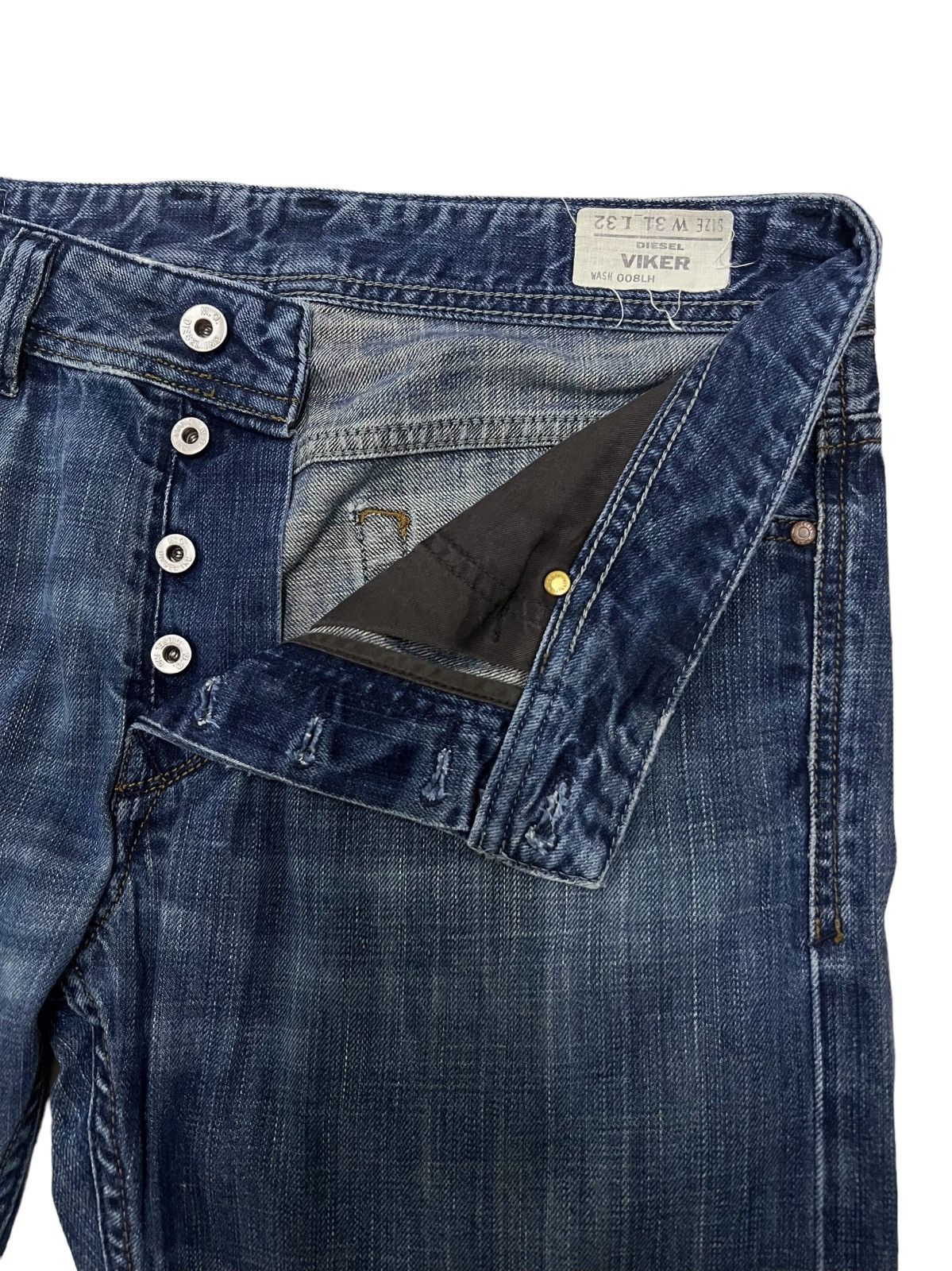 Diesel Vintage Diesel Italy Distressed Denim Jeans 36x33 Size US 36 / EU 52 - 12 Thumbnail