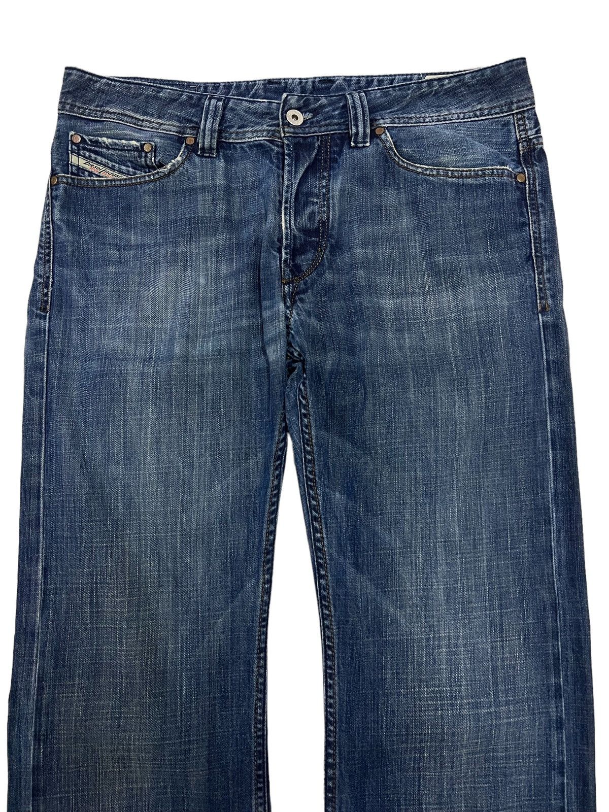 Diesel Vintage Diesel Italy Distressed Denim Jeans 36x33 Size US 36 / EU 52 - 3 Thumbnail